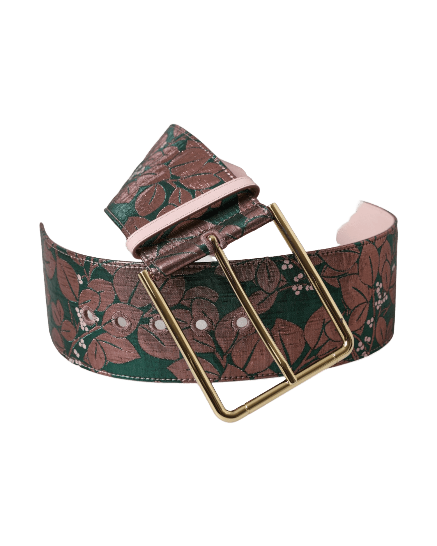 Dolce & Gabbana High-Waist Statement Multicolor Belt Glam Steals