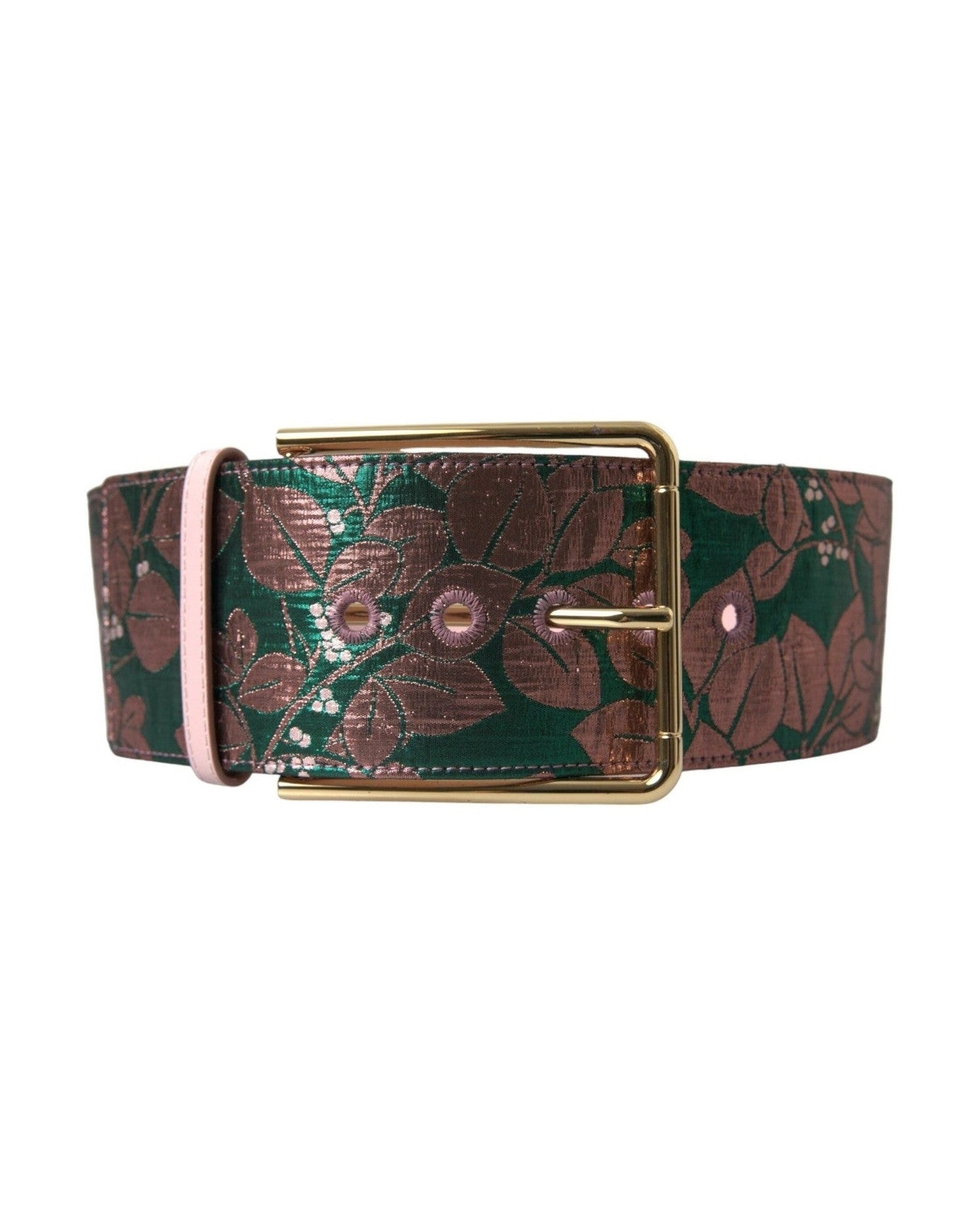 Dolce & Gabbana High-Waist Statement Multicolor Belt Glam Steals