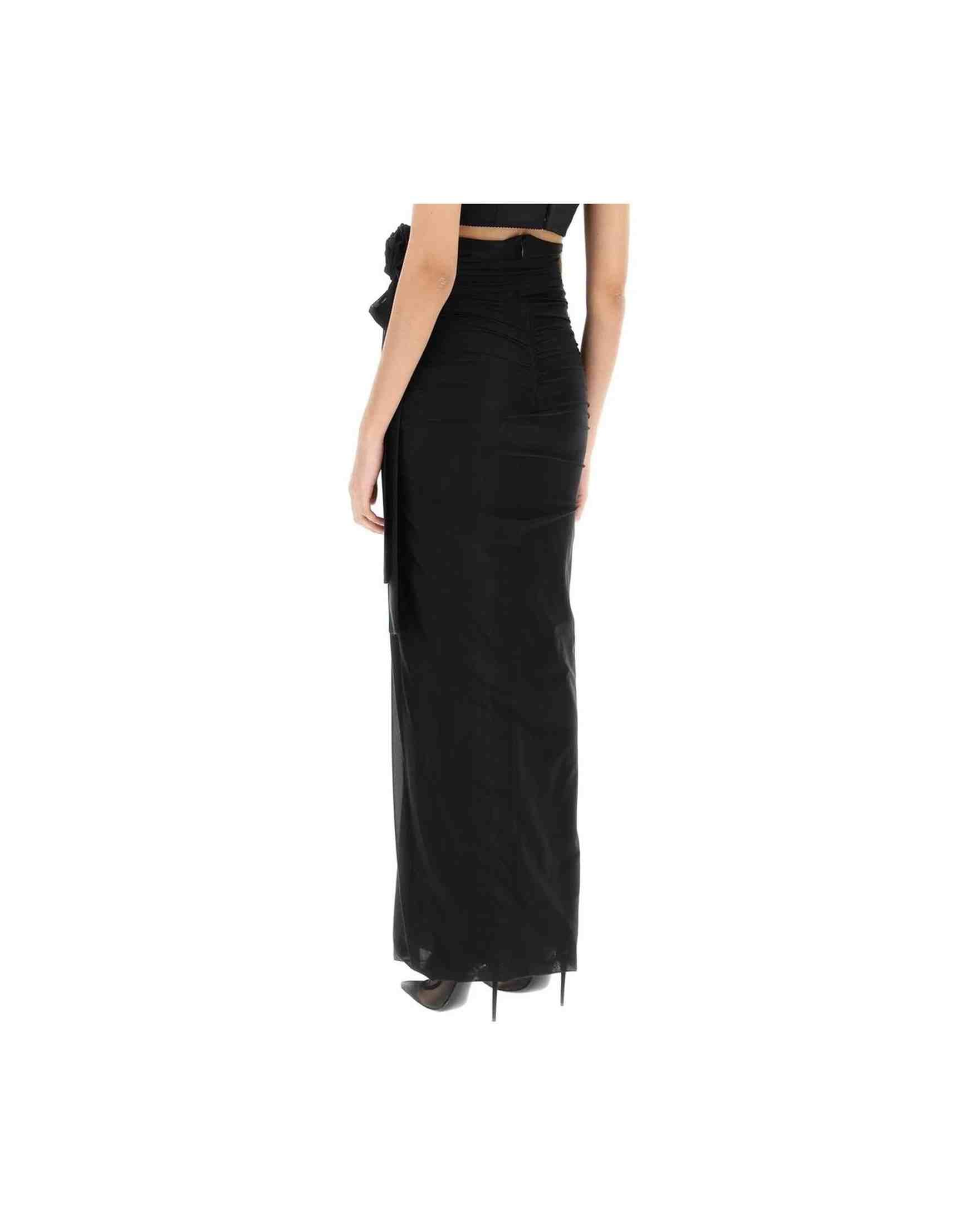 Dolce & Gabbana Jersey Stretch Maxi Skirt Glam Steals