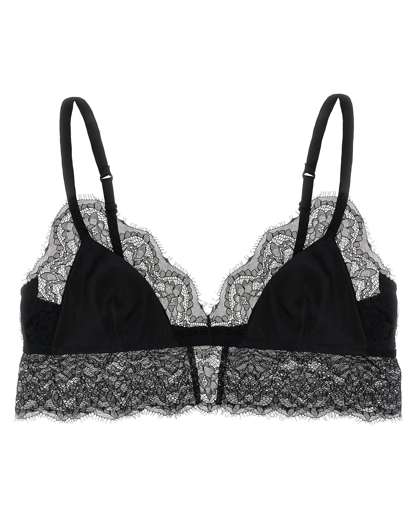 Dolce & Gabbana Lace Satin Bra Glam Steals
