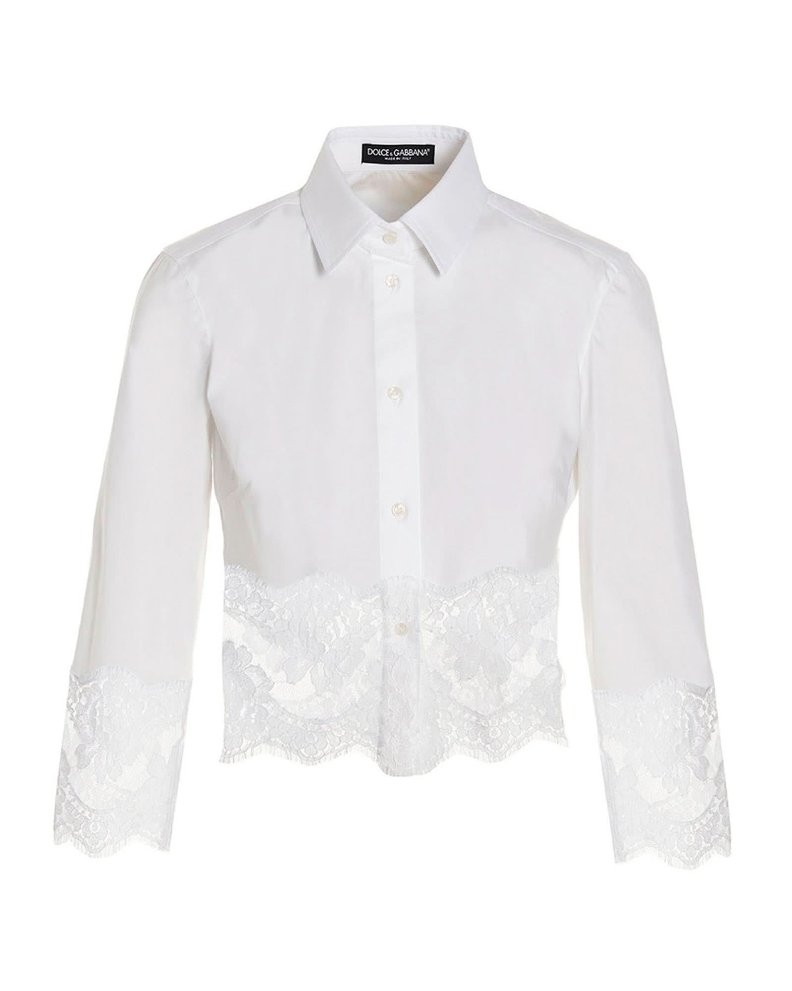Dolce & Gabbana Lace Shirt Glam Steals