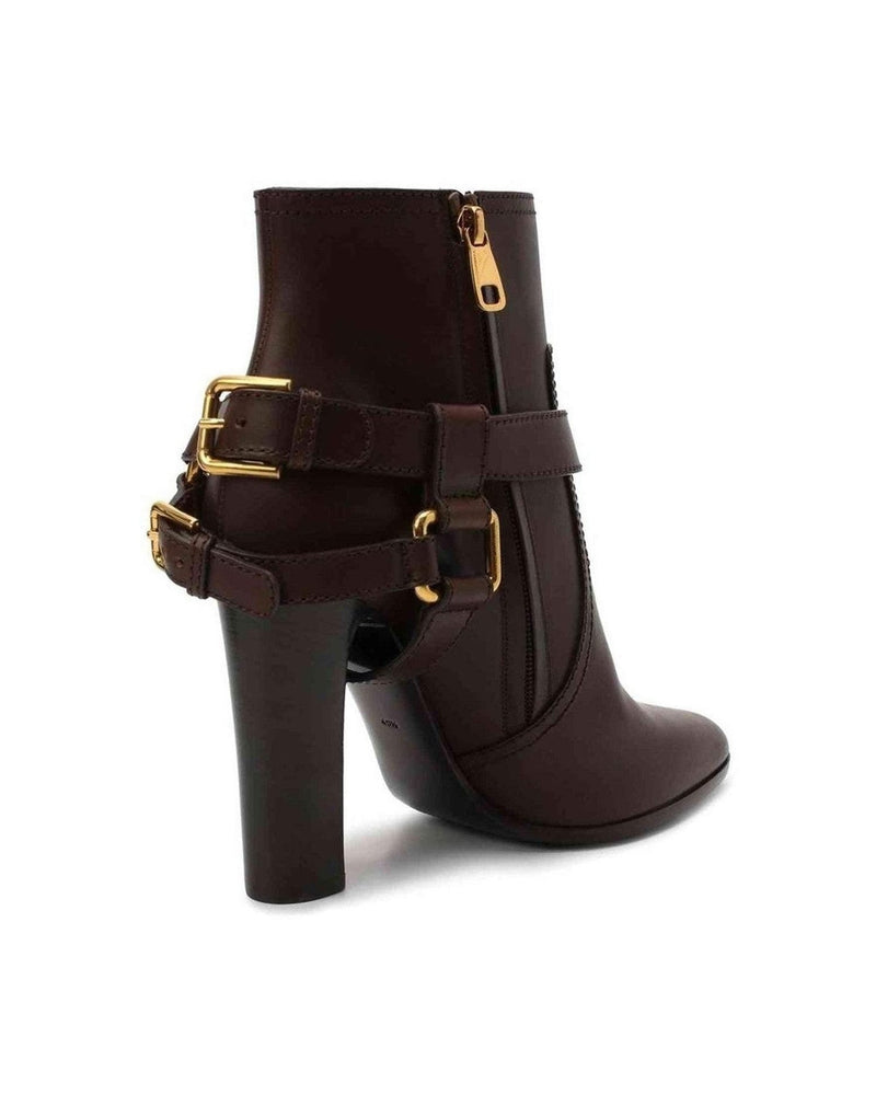 Dolce & Gabbana Leather Ankle Boots Glam Steals