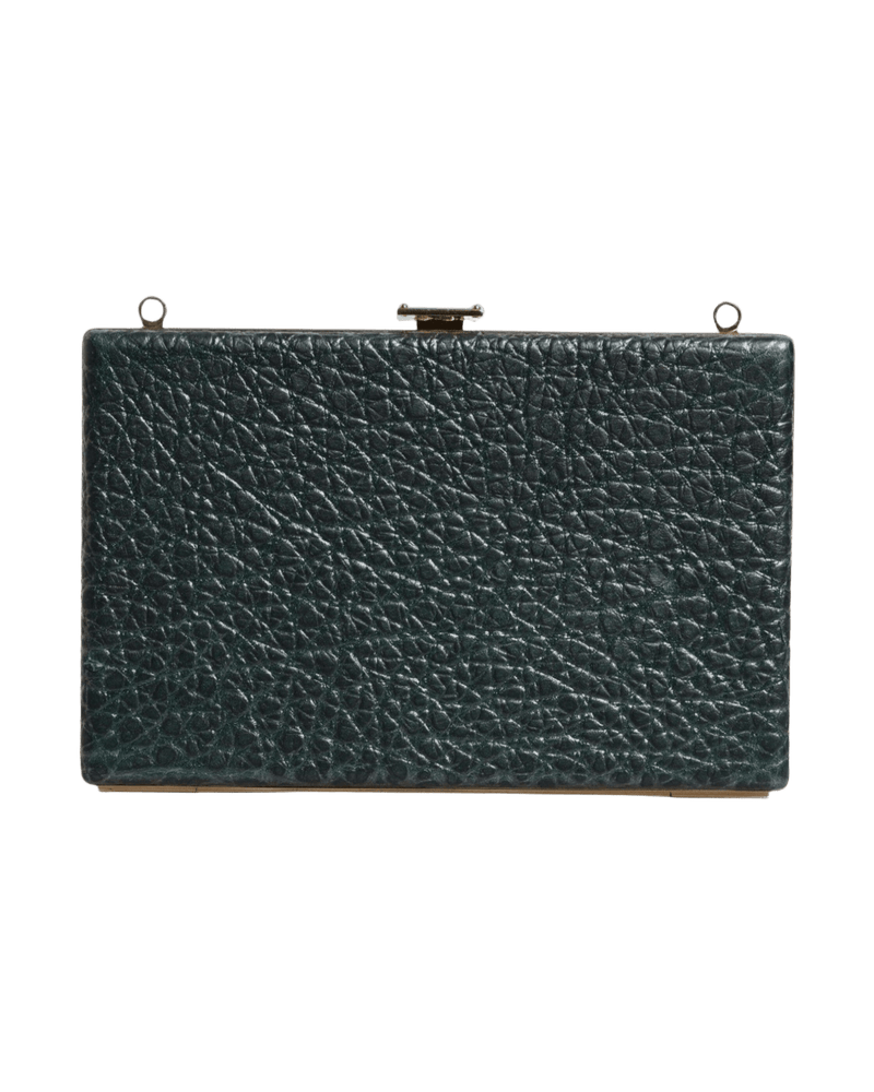 Dolce & Black Gabbana Leather Clutch Evening Crossbody Bag Glam Steals