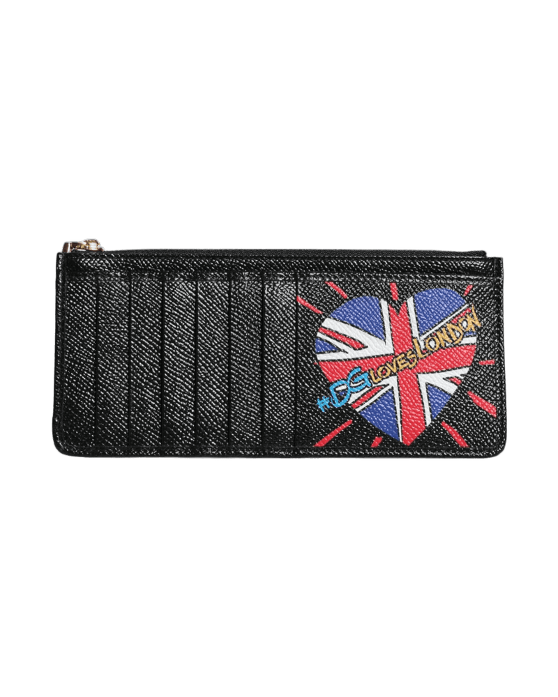 Dolce & Black Gabbana Leather #dgloveslondon Cardholder Case Wallet Glam Steals