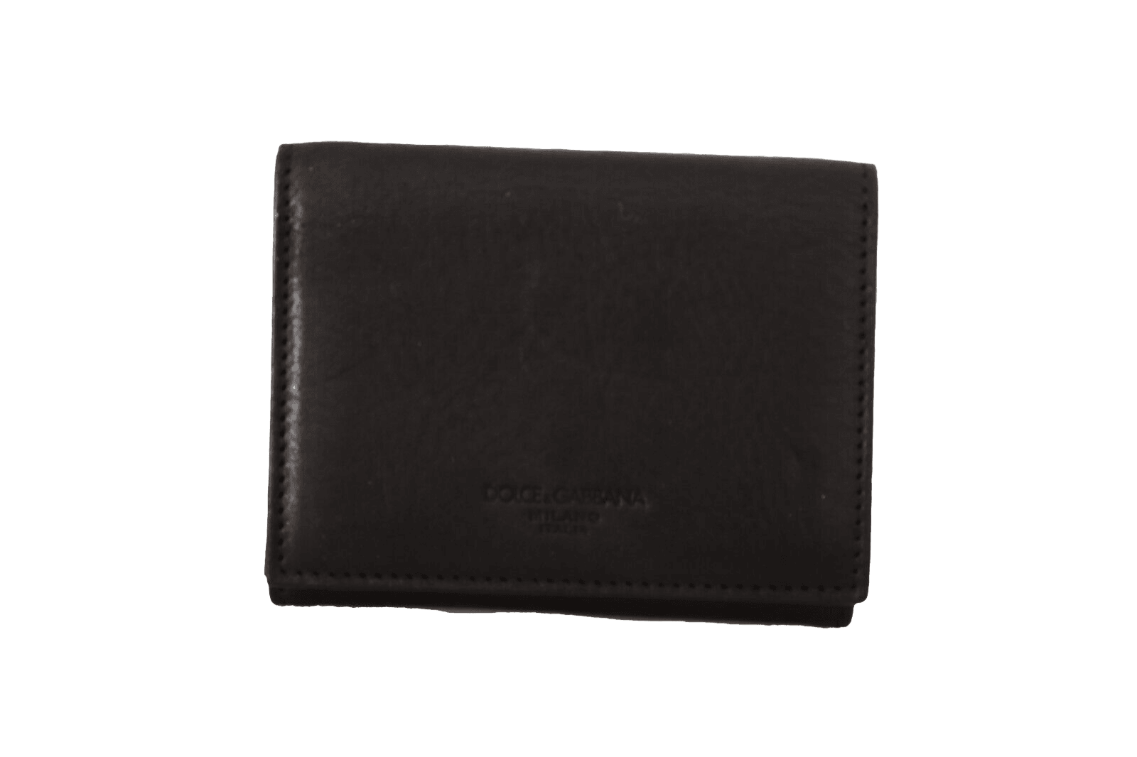 Dolce & Gabbana Leather Elegant Trifold Multi Kit Accessory Glam Steals