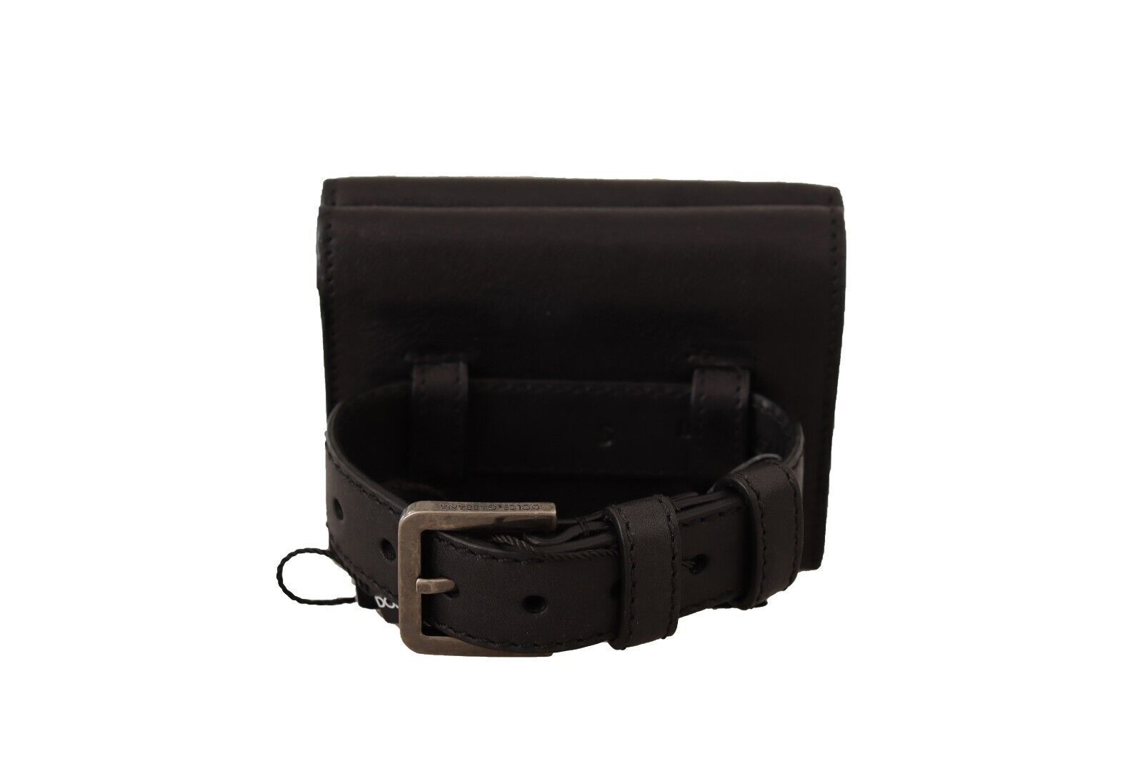 Dolce & Gabbana Leather Elegant Trifold Multi Kit Accessory Glam Steals