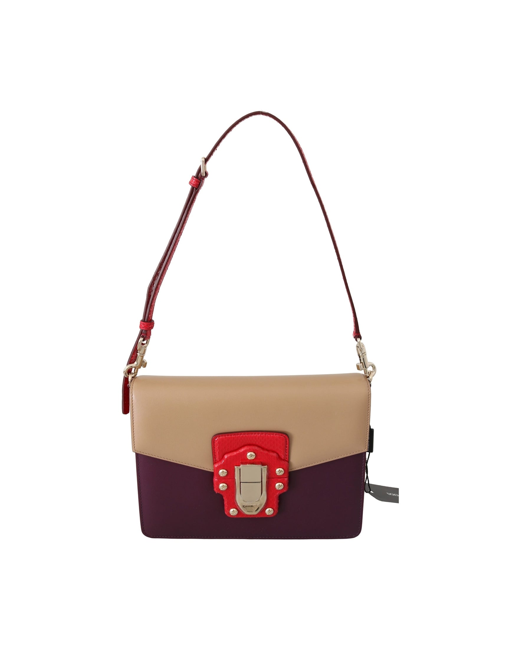 Dolce & Gabbana Leather Exquisite Lucia Shoulder Bag Glam Steals