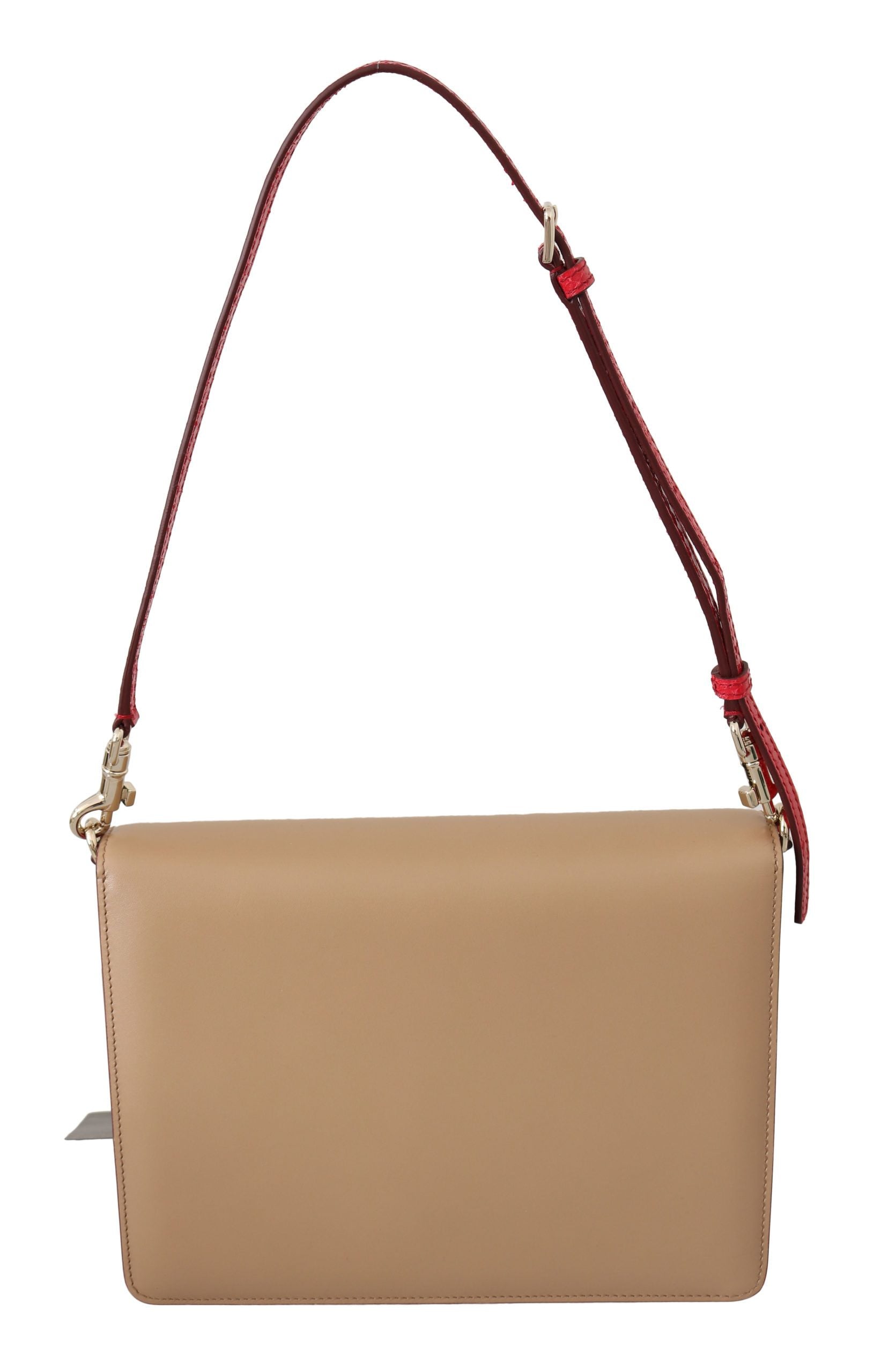 Dolce & Gabbana Leather Exquisite Lucia Shoulder Bag Glam Steals