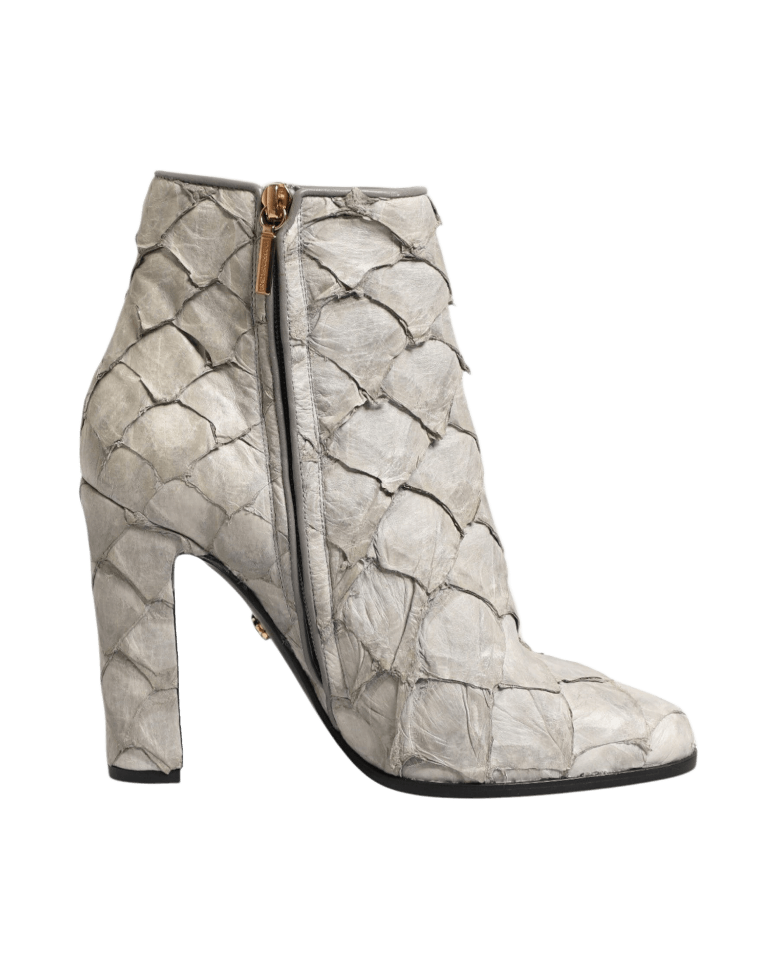 Dolce & Gabbana Leather Heels Ankle Boots Shoes Glam Steals