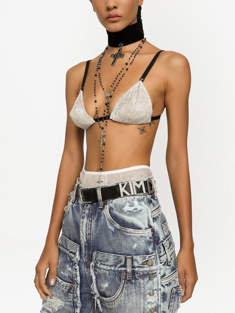 Dolce & Gabbana Leather Logo Lettering Belt Glam Steals
