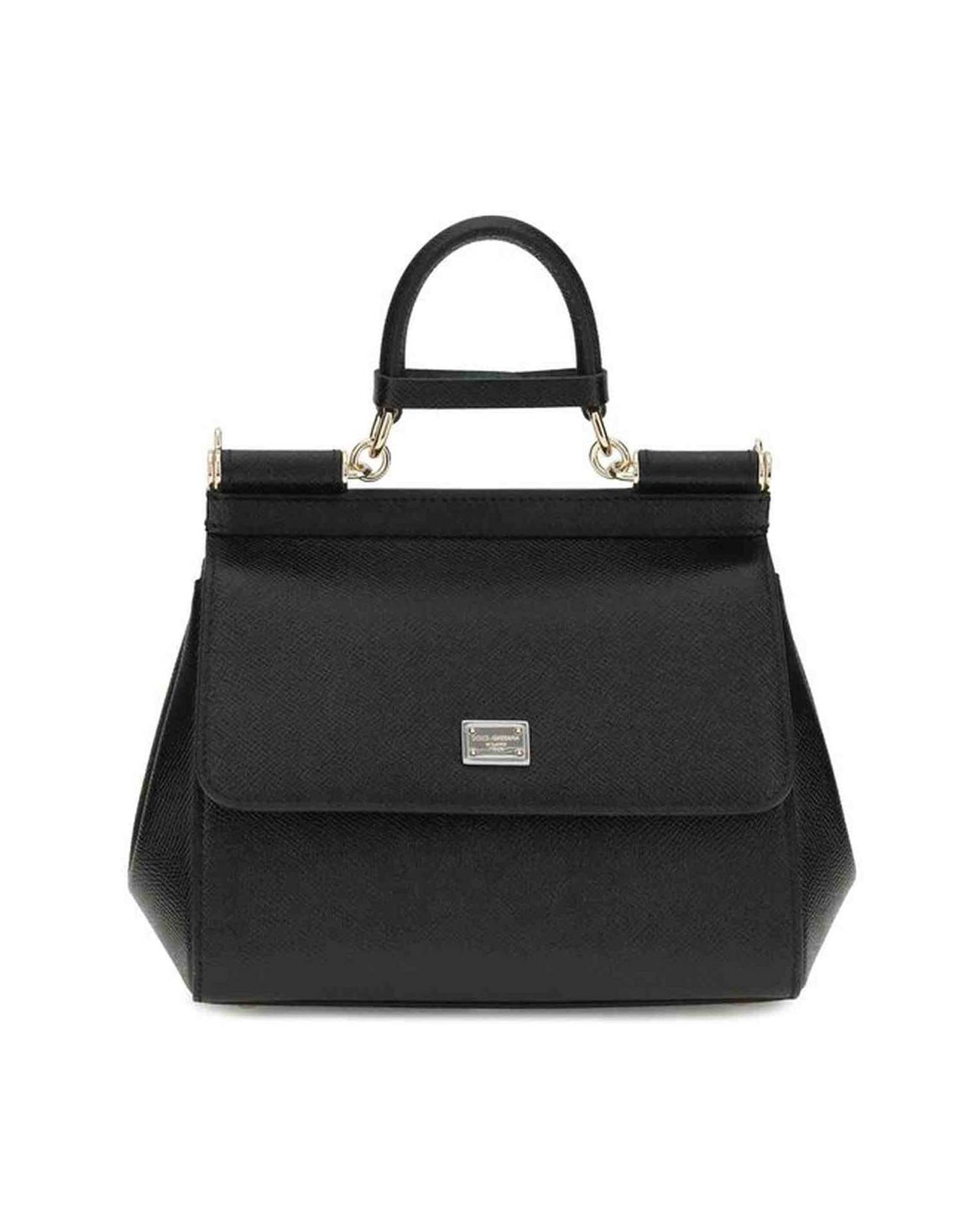 Dolce & Gabbana Leather Shoulder Bag Glam Steals