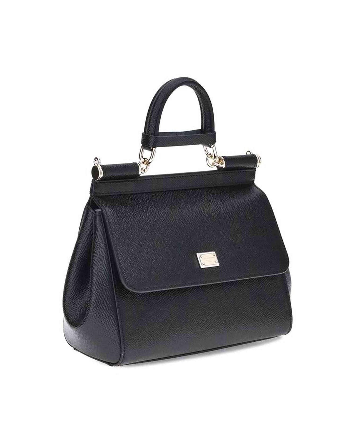 Dolce & Gabbana Leather Shoulder Bag Glam Steals