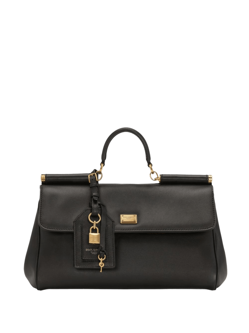 Dolce & Gabbana Leather Sicily Soft Handbag Glam Steals