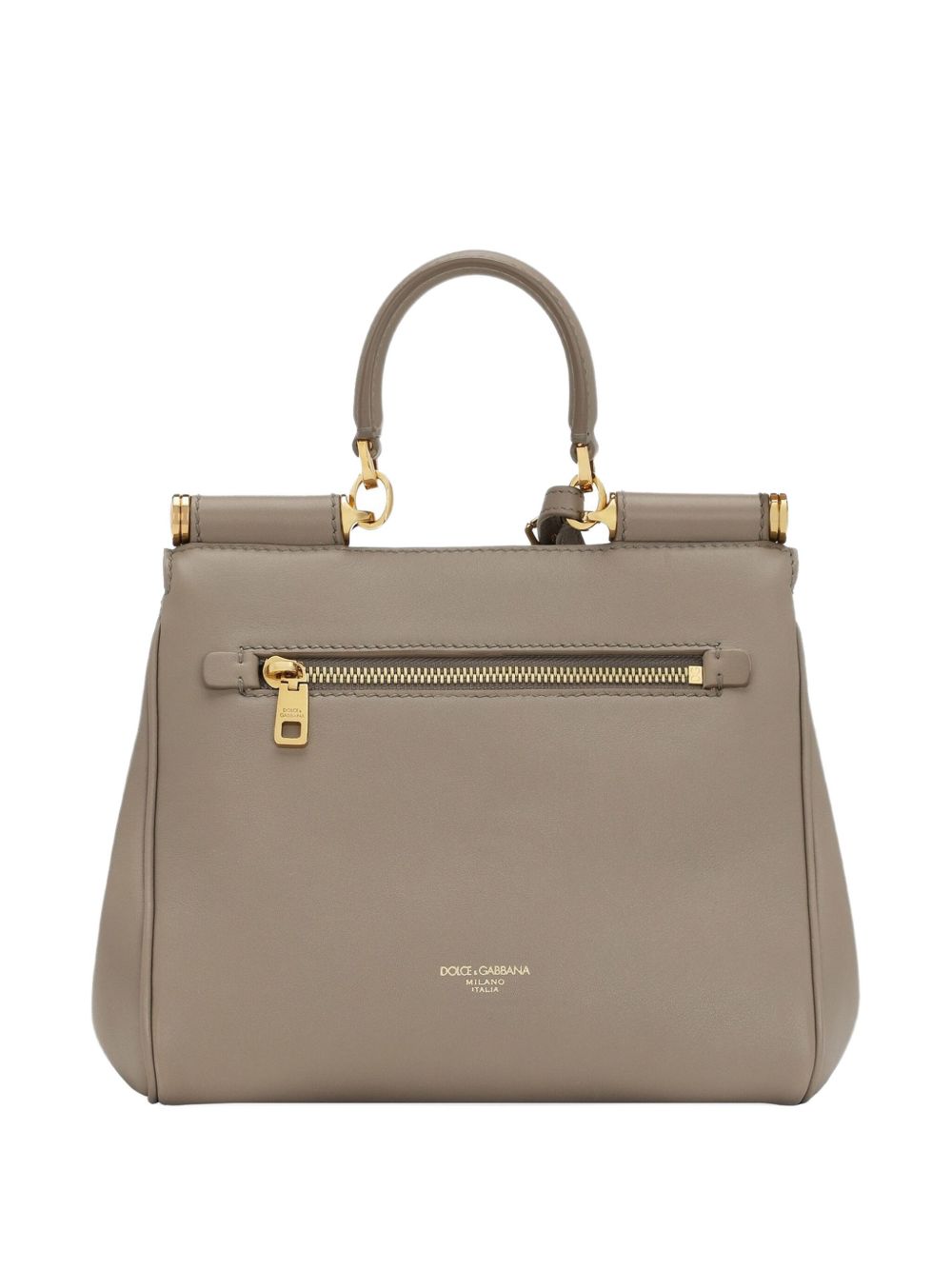 Dolce & Gabbana Leather Sicily Soft Handbag Glam Steals