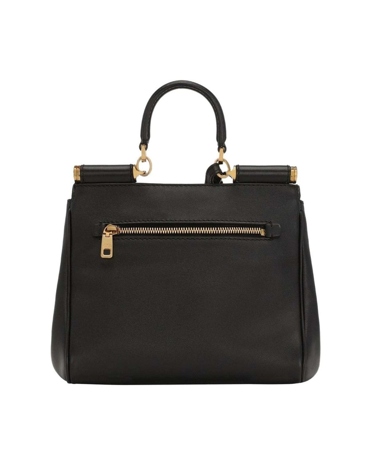 Dolce & Gabbana Leather Sicily Soft Handbag Glam Steals
