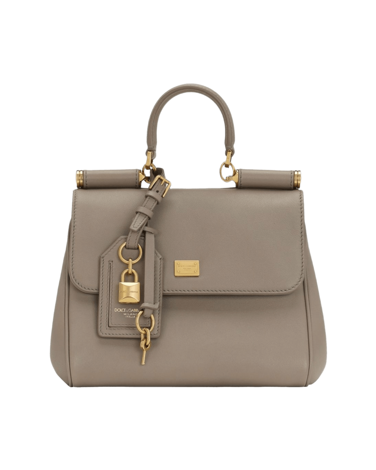 Dolce & Gabbana Leather Sicily Soft Handbag Glam Steals