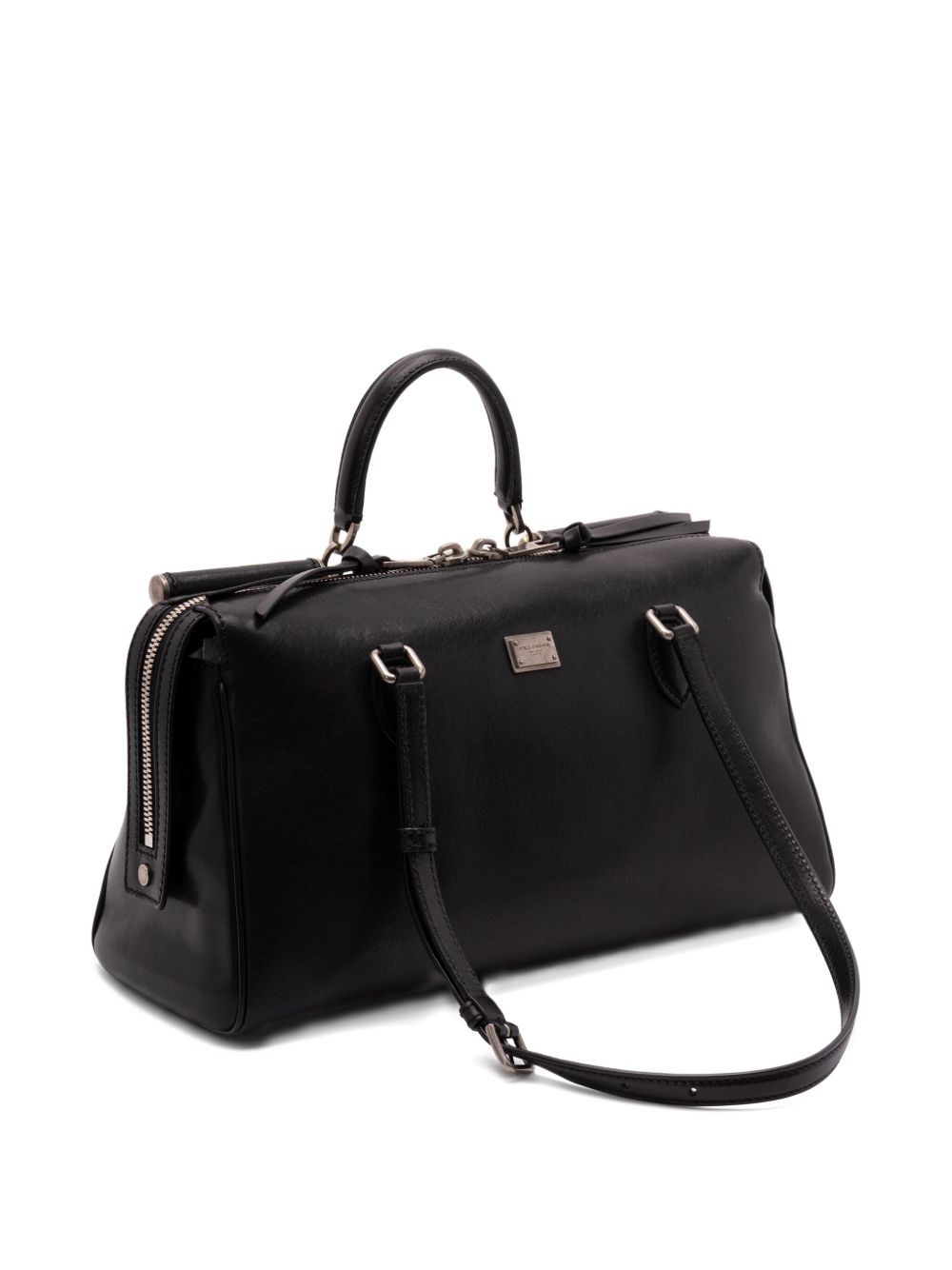 Dolce & Gabbana Leather Vittoria Handbag Glam Steals