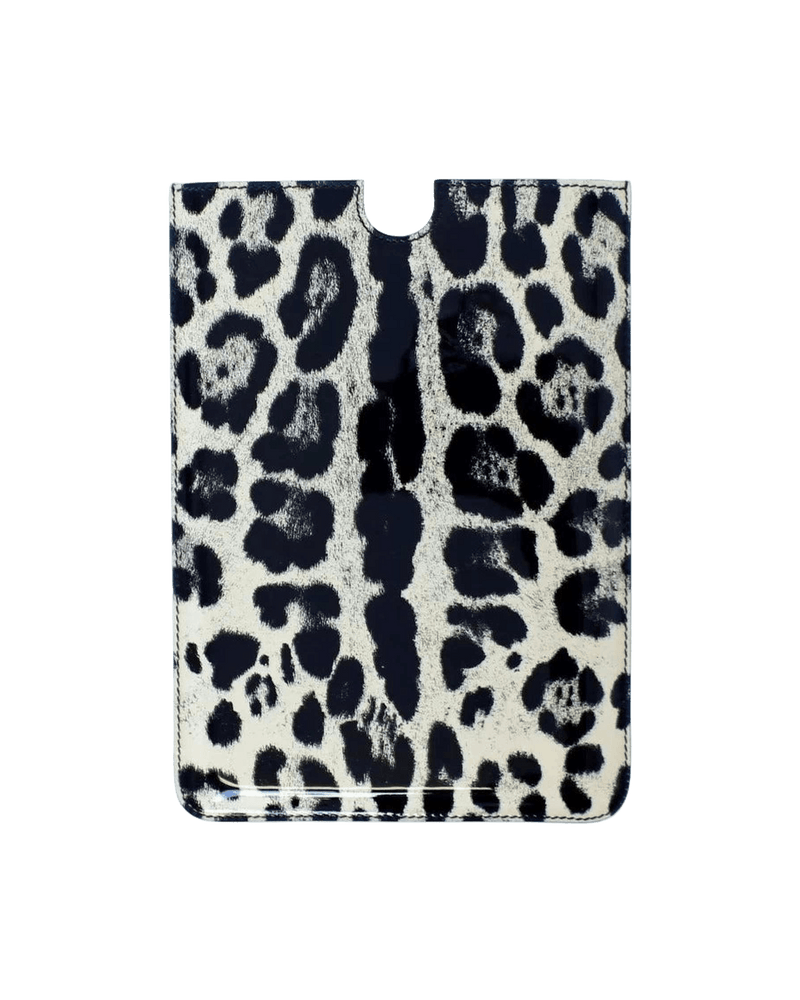 Dolce & White Gabbana Leopard Pattern Leather Ebook Cover Tablet Case Glam Steals