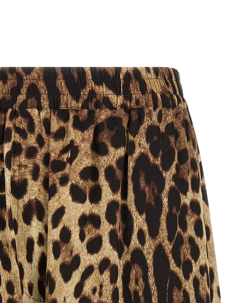 Dolce & Gabbana Leopard Shorts Glam Steals