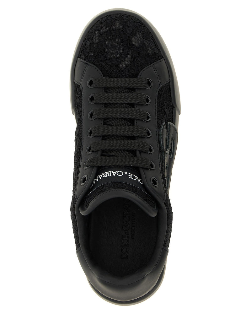 Dolce & Gabbana Light Portofino Strobel Sneakers Glam Steals