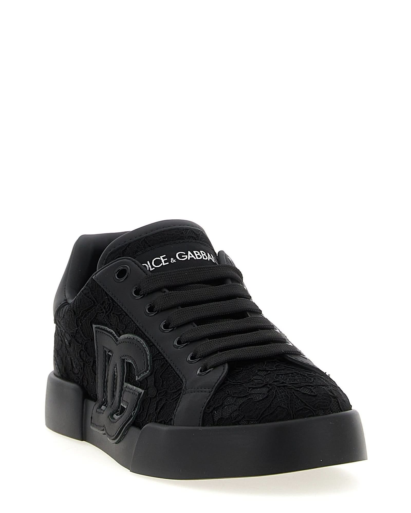 Dolce & Gabbana Light Portofino Strobel Sneakers Glam Steals