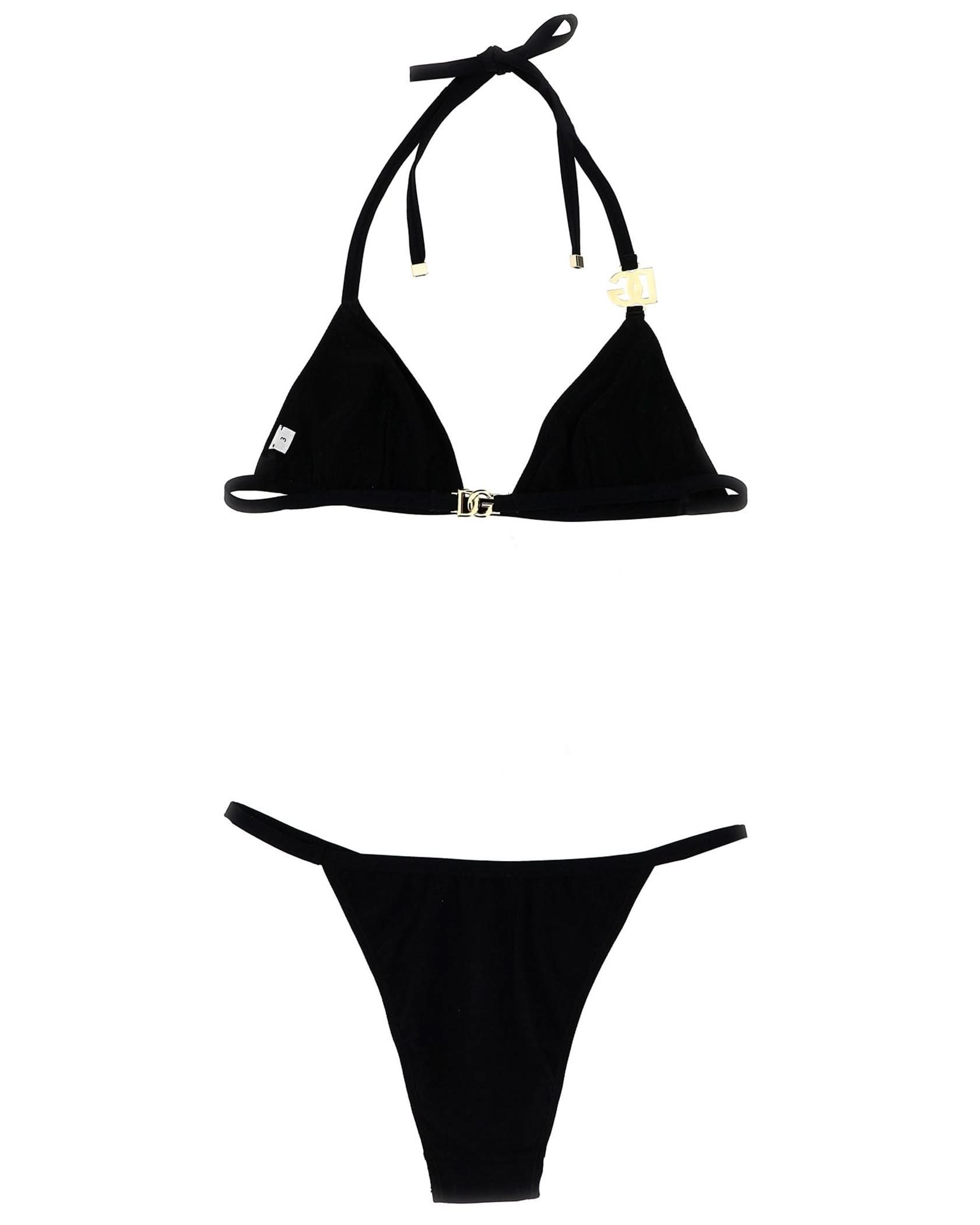 Dolce & Gabbana Logo Bikini Set Glam Steals