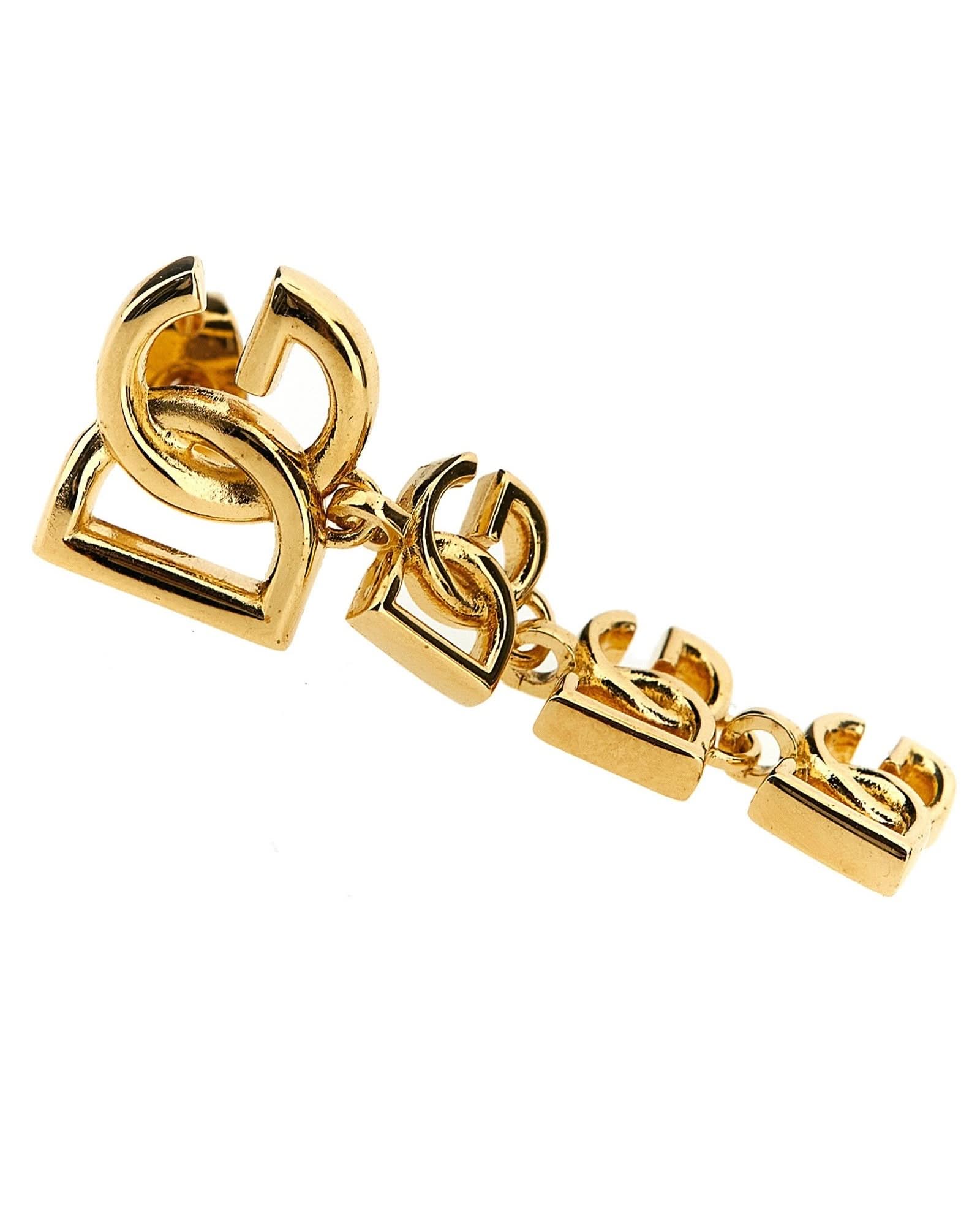 Dolce & Gabbana Logo Earrings Glam Steals