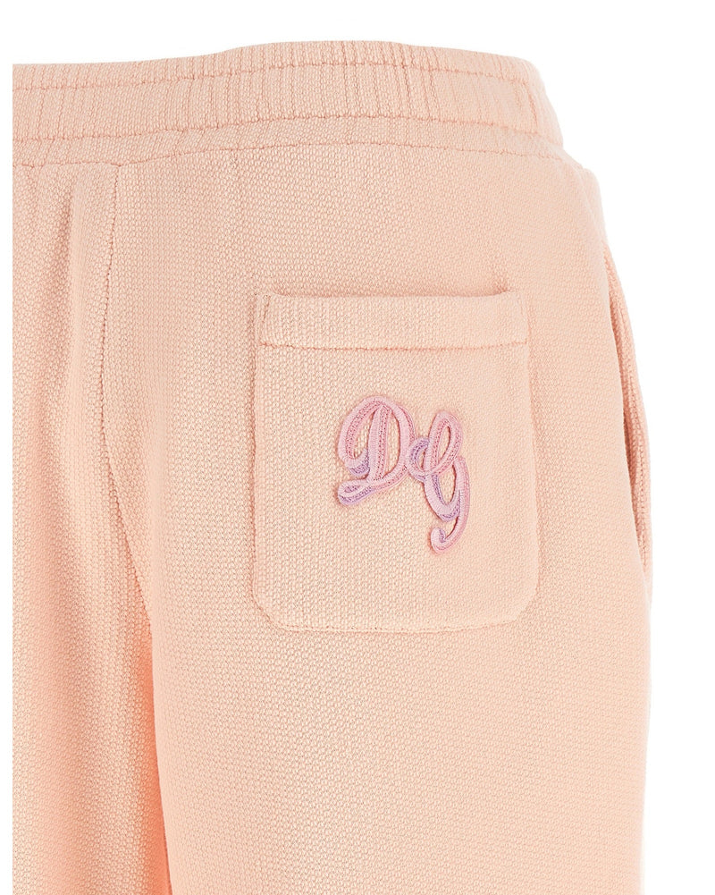 Dolce & Gabbana Logo Embroidery Joggers Glam Steals