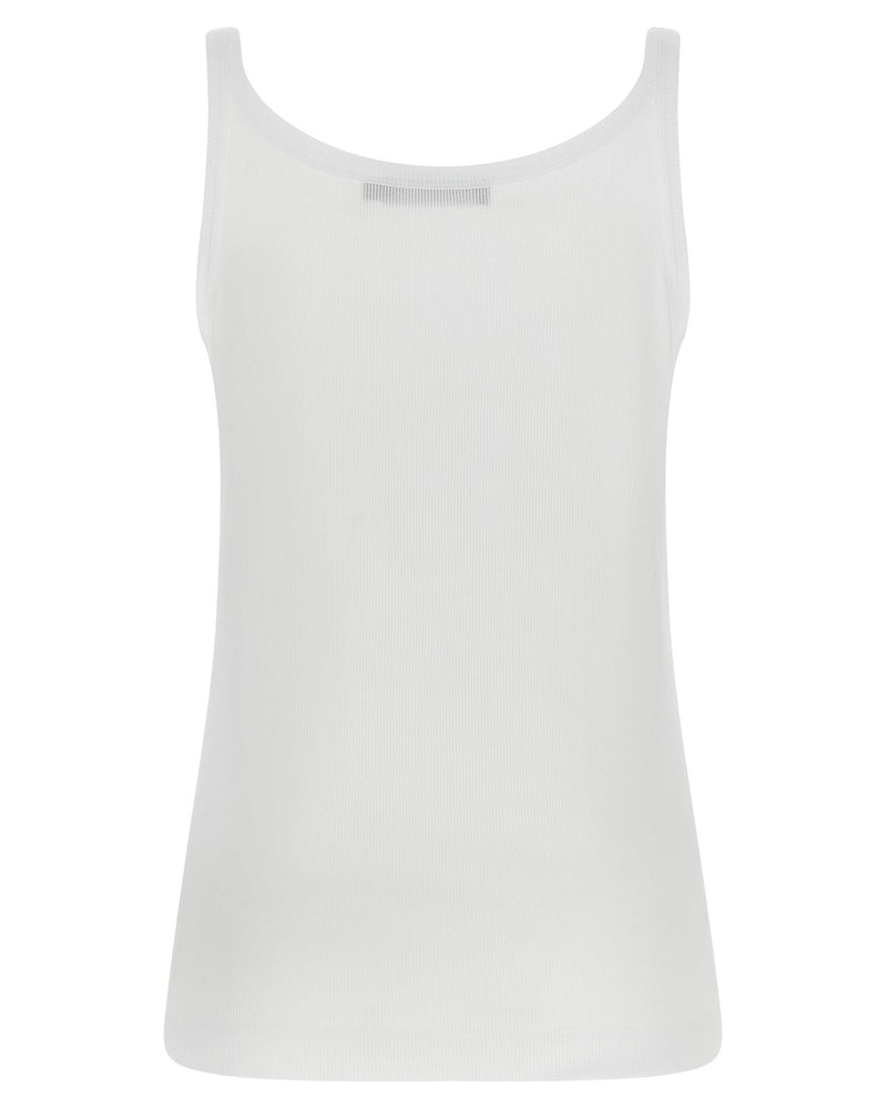 Dolce & Gabbana Logo Embroidery Tank Top Glam Steals