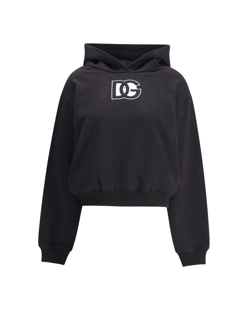 Dolce & Gabbana Logo Hooded Sweat-shirt Glam Steals