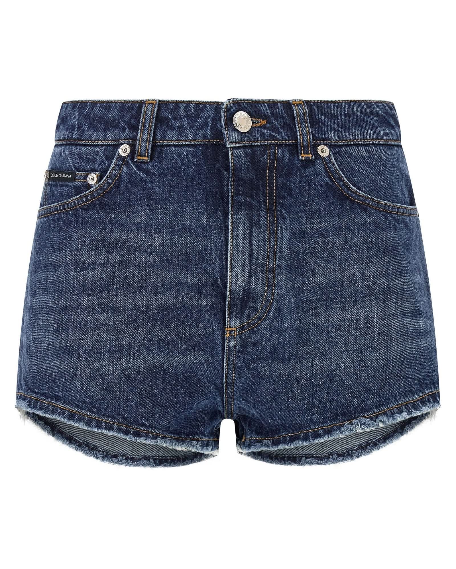 Dolce & Gabbana Logo Plate Shorts Glam Steals