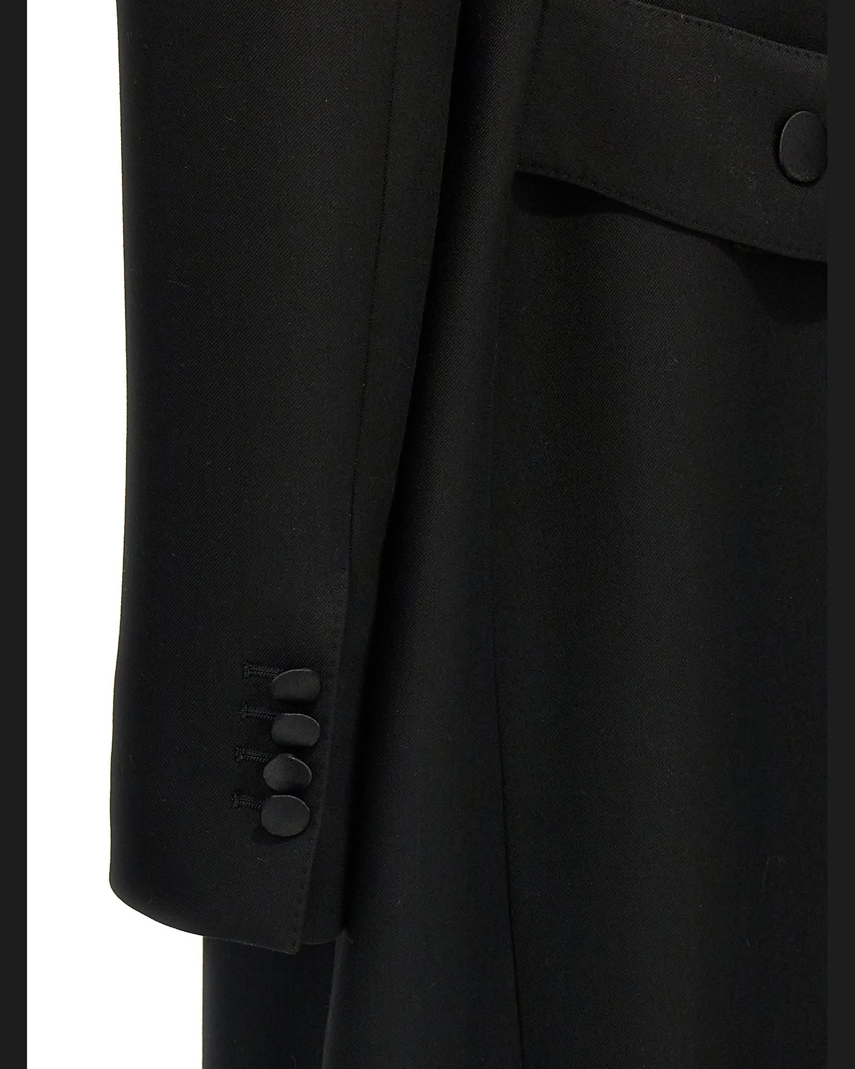 Dolce & Gabbana Long Tuxedo Coat Glam Steals