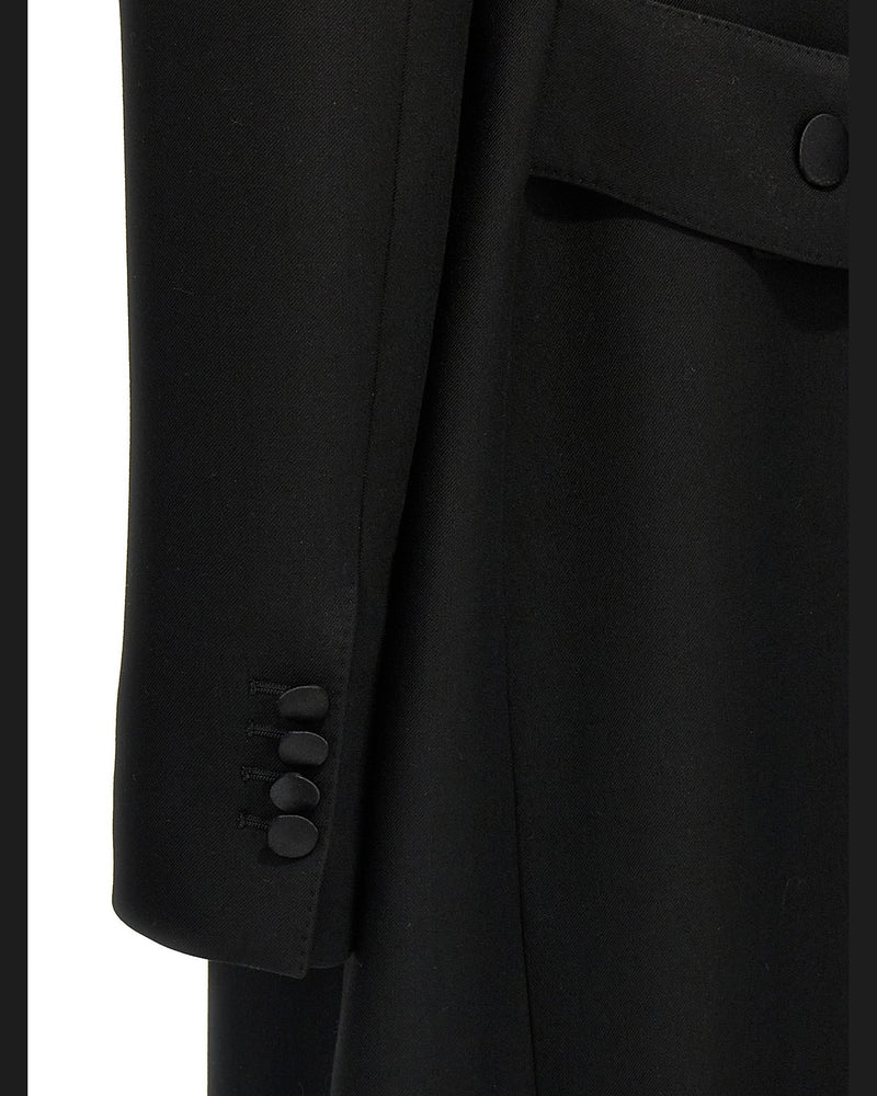 Dolce & Gabbana Long Tuxedo Coat Glam Steals