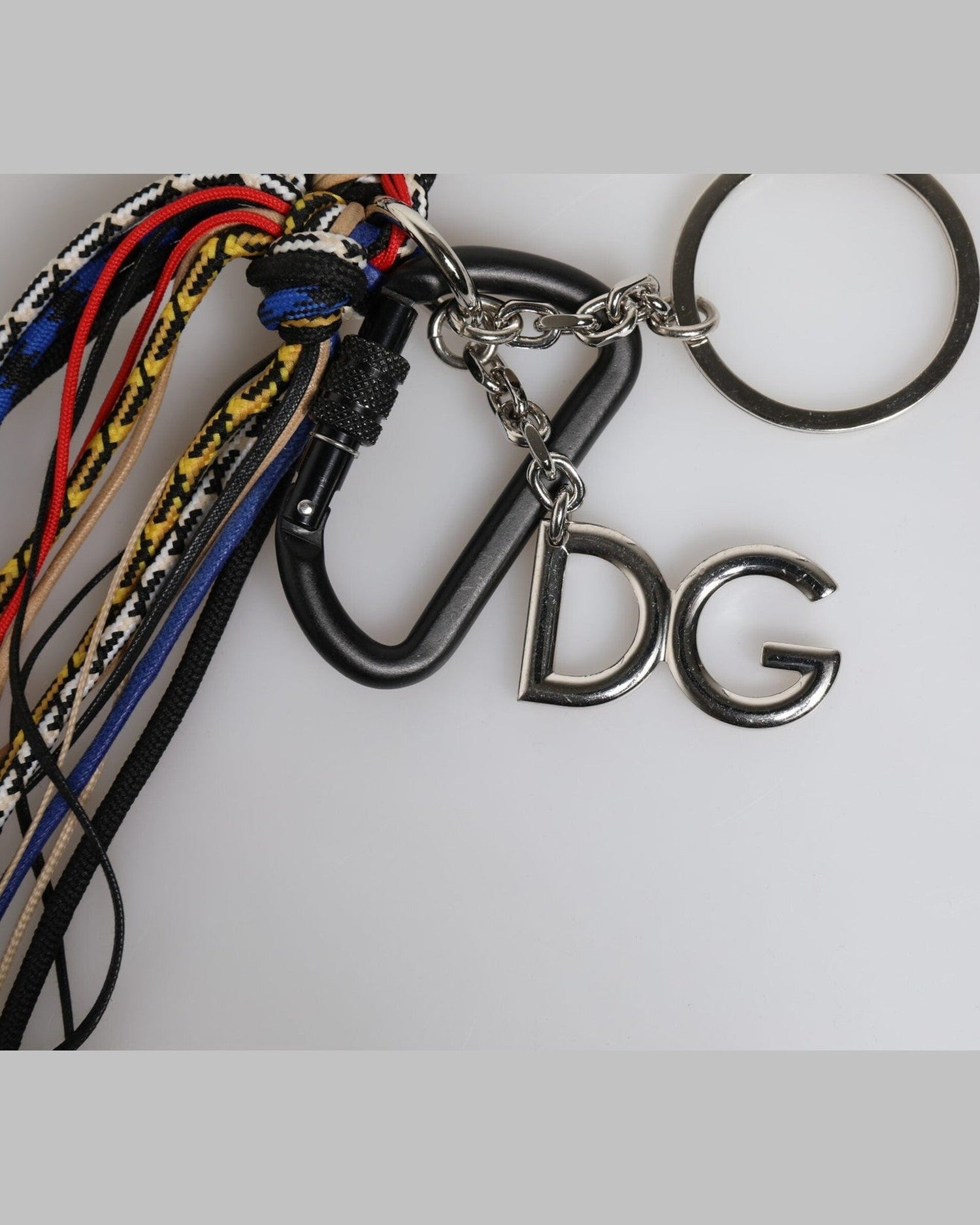 Dolce & Gabbana Multicolor Braided Rope Logo Bag Shoulder Strap Glam Steals