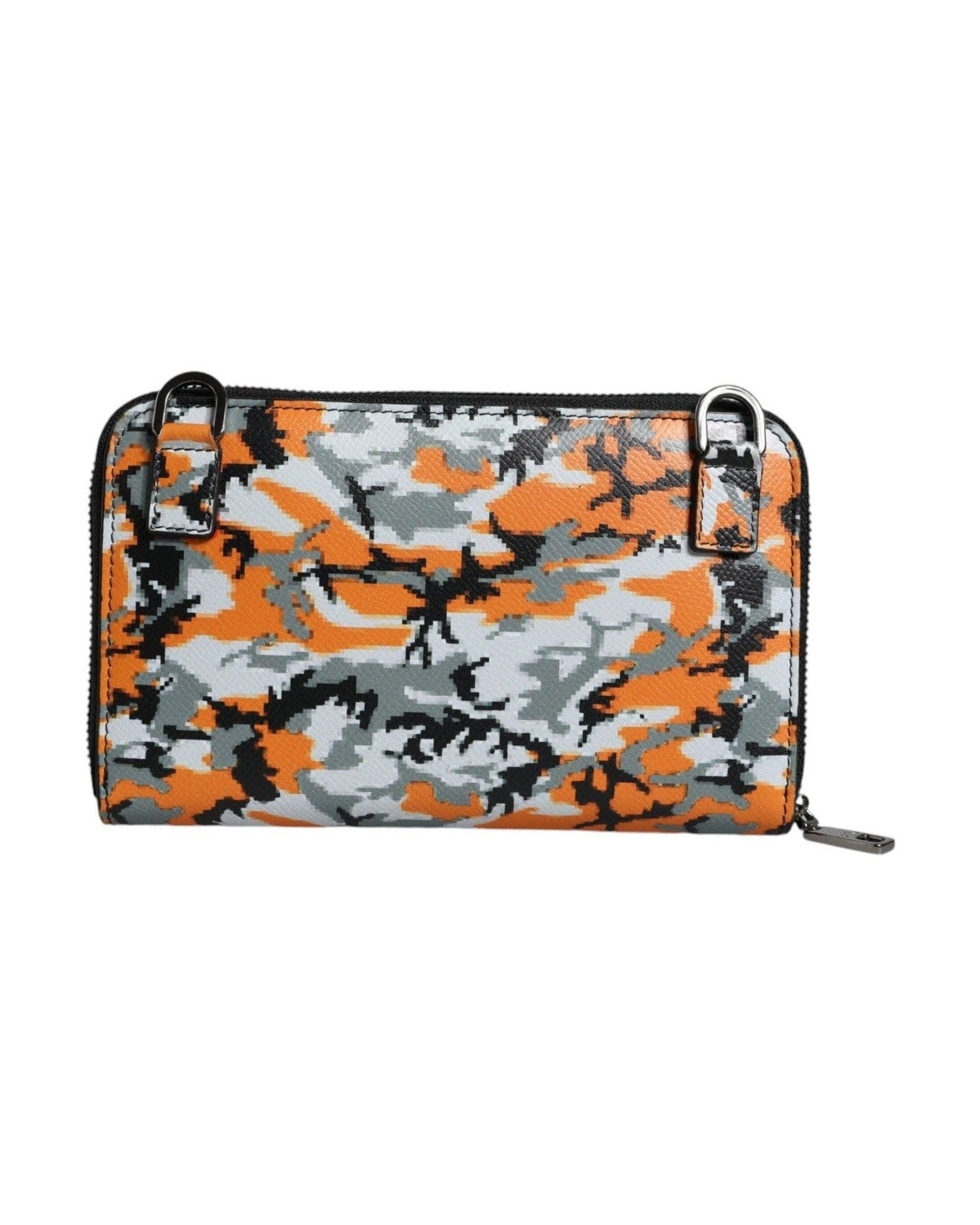 Dolce & Gabbana Camouflage Leather Purse Cross Body Multicolor Bag Glam Steals