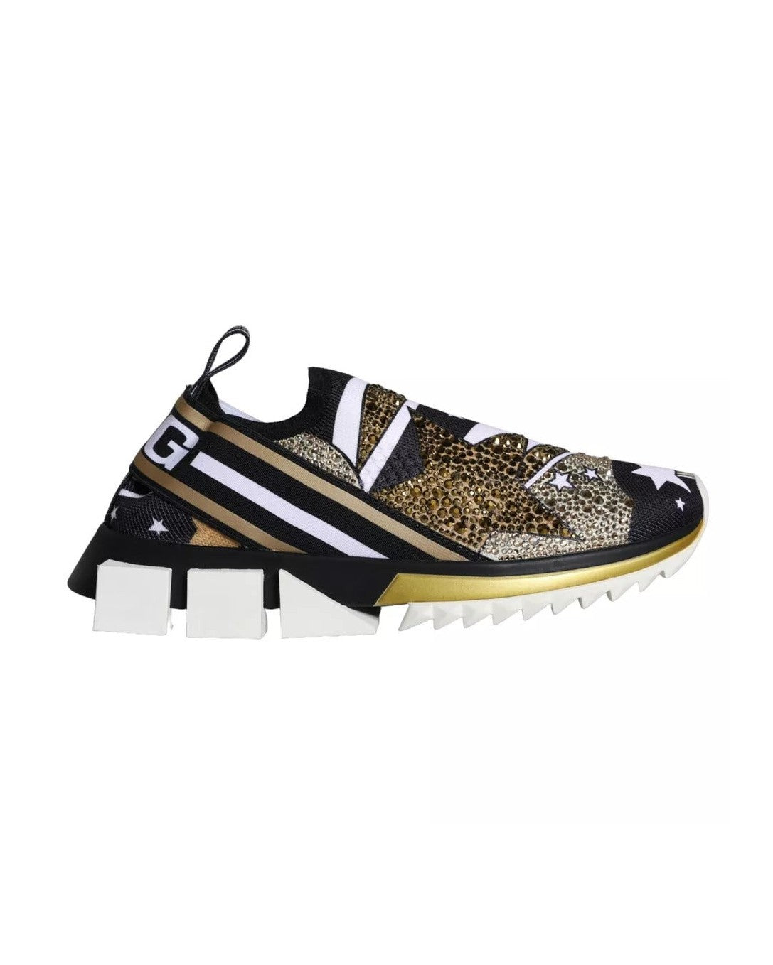 Dolce & Gabbana Multicolor Comet Star Print Sorrento Sneakers Sneakers