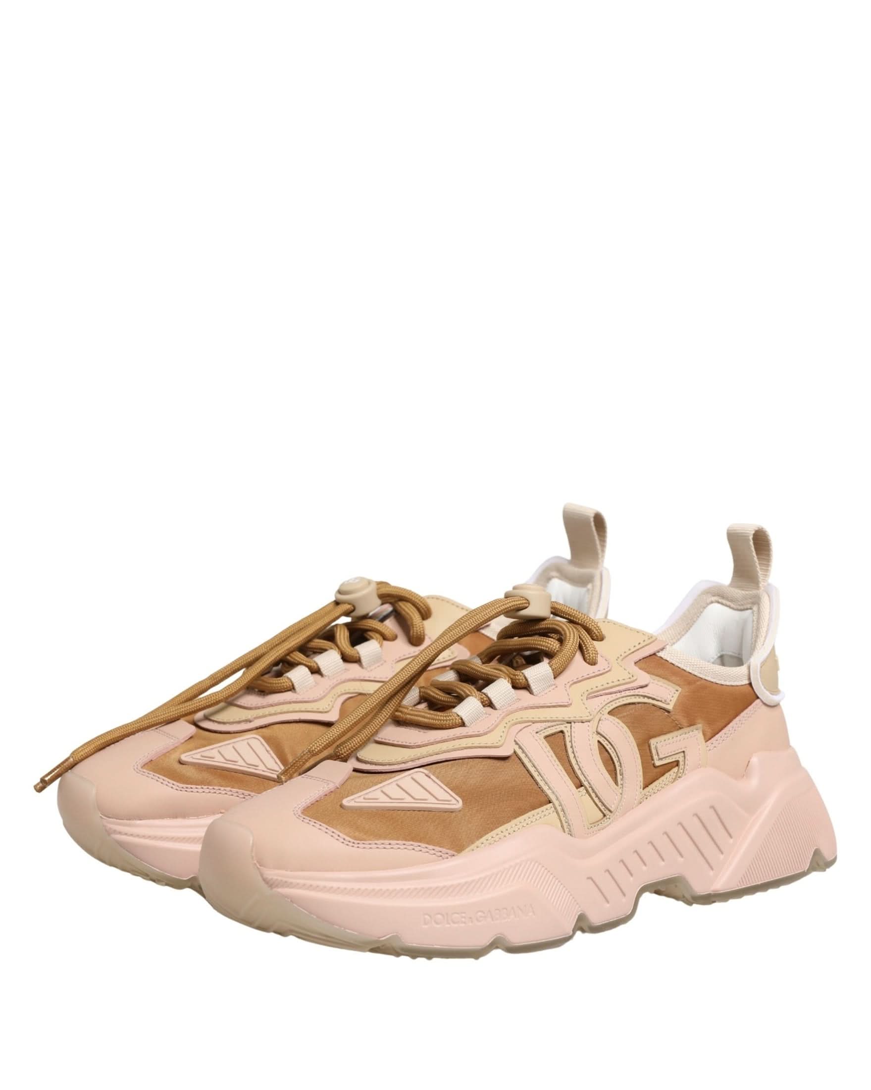 Dolce & Gabbana Multicolor Daymaster Low Top Sneakers Shoes Glam Steals