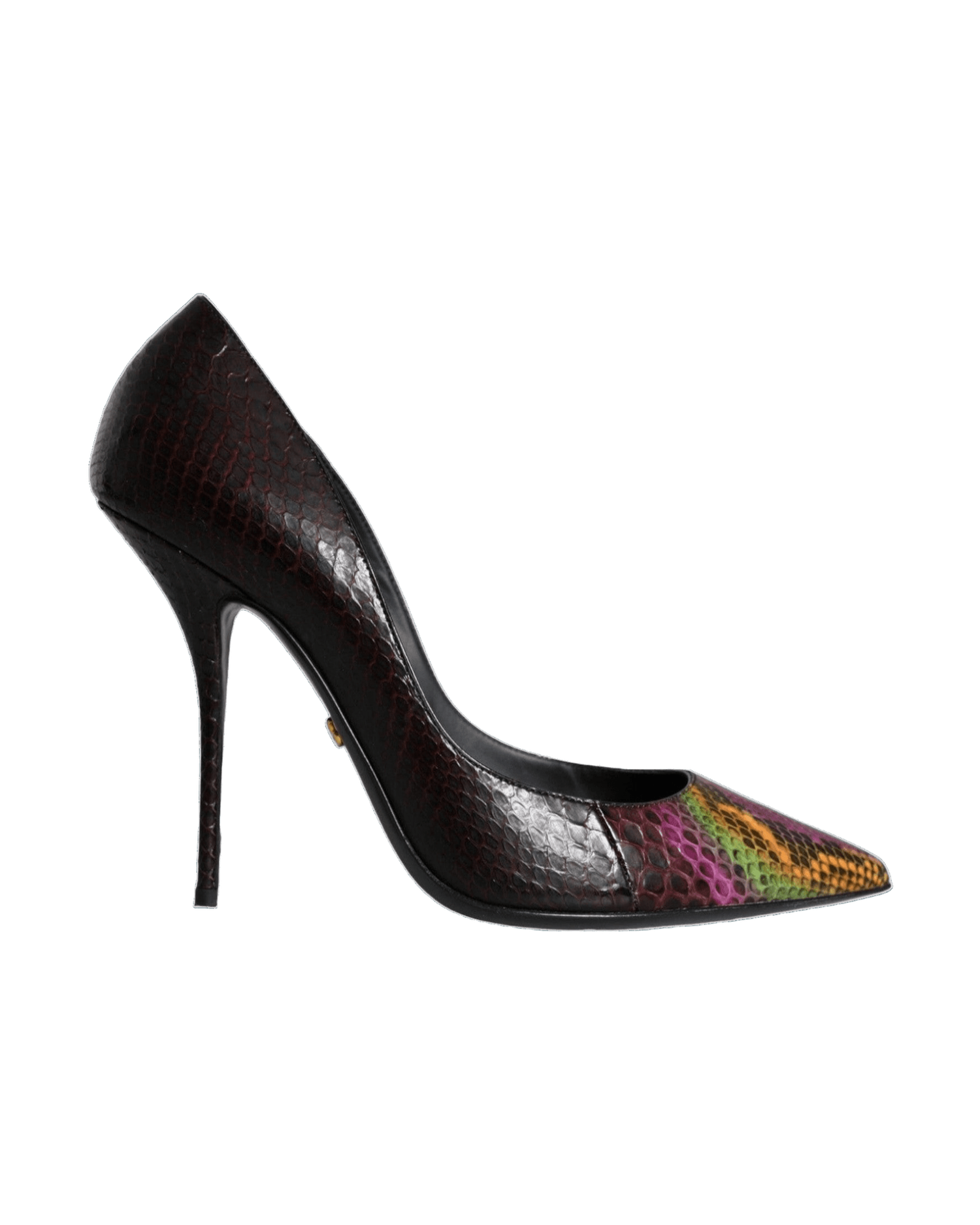 Dolce & Gabbana Multicolor Exotic Leather Heels Pumps Shoes Glam Steals