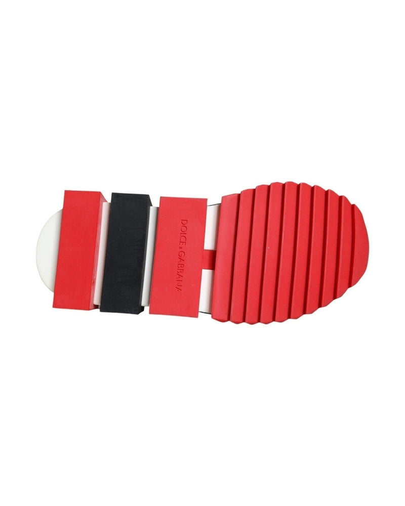 Dolce & Gabbana Multicolor Geranium Sorrento Sneakers Shoes Sneakers