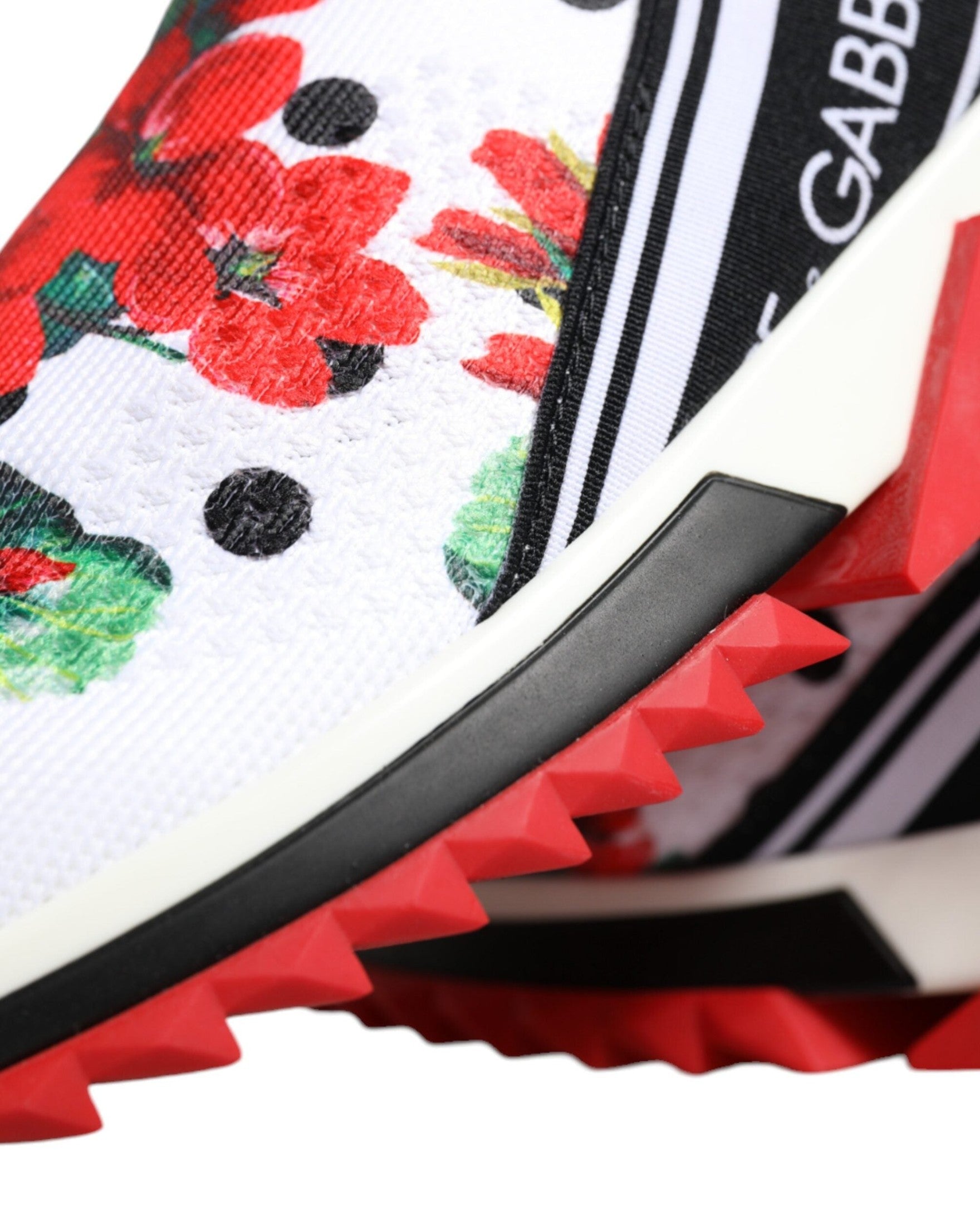 Dolce & Gabbana Multicolor Geranium Sorrento Sneakers Shoes Glam Steals