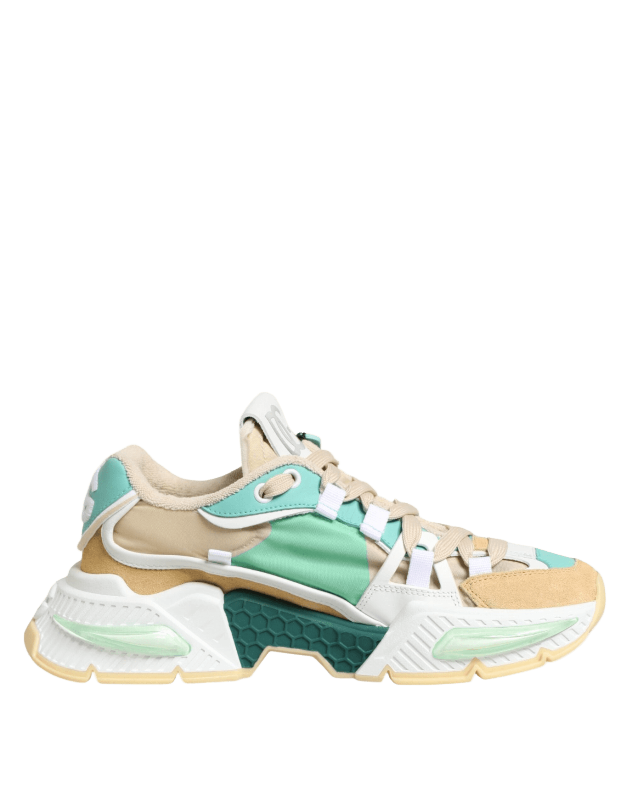 Dolce & Gabbana Multicolor Leather Airmaster Low Top Sneakers Shoes Glam Steals