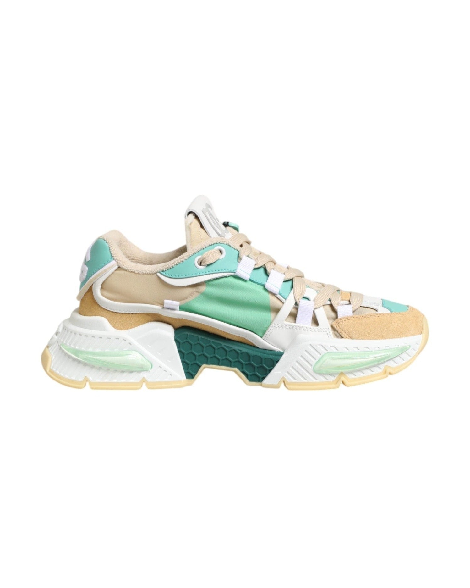 Dolce & Gabbana Multicolor Leather Airmaster Low Top Sneakers Shoes Glam Steals
