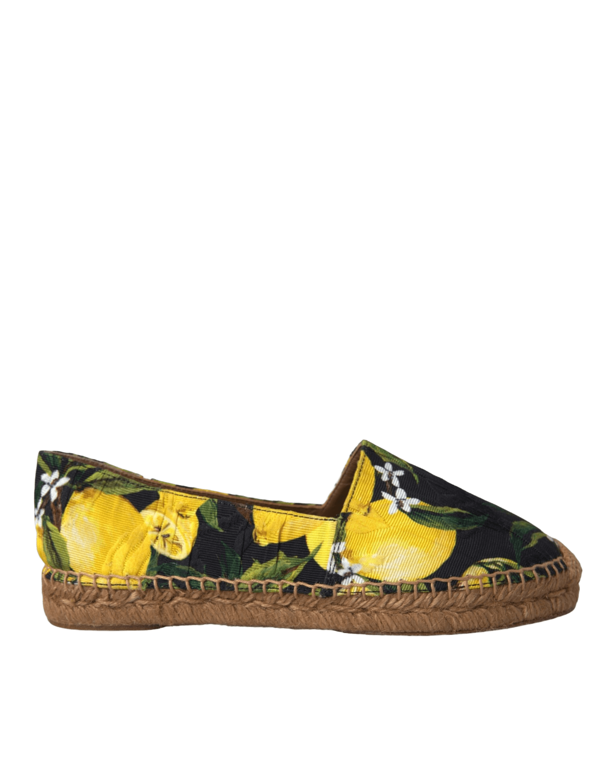 Dolce & Gabbana Multicolor Lemon Slip On Espadrilles Shoes Glam Steals