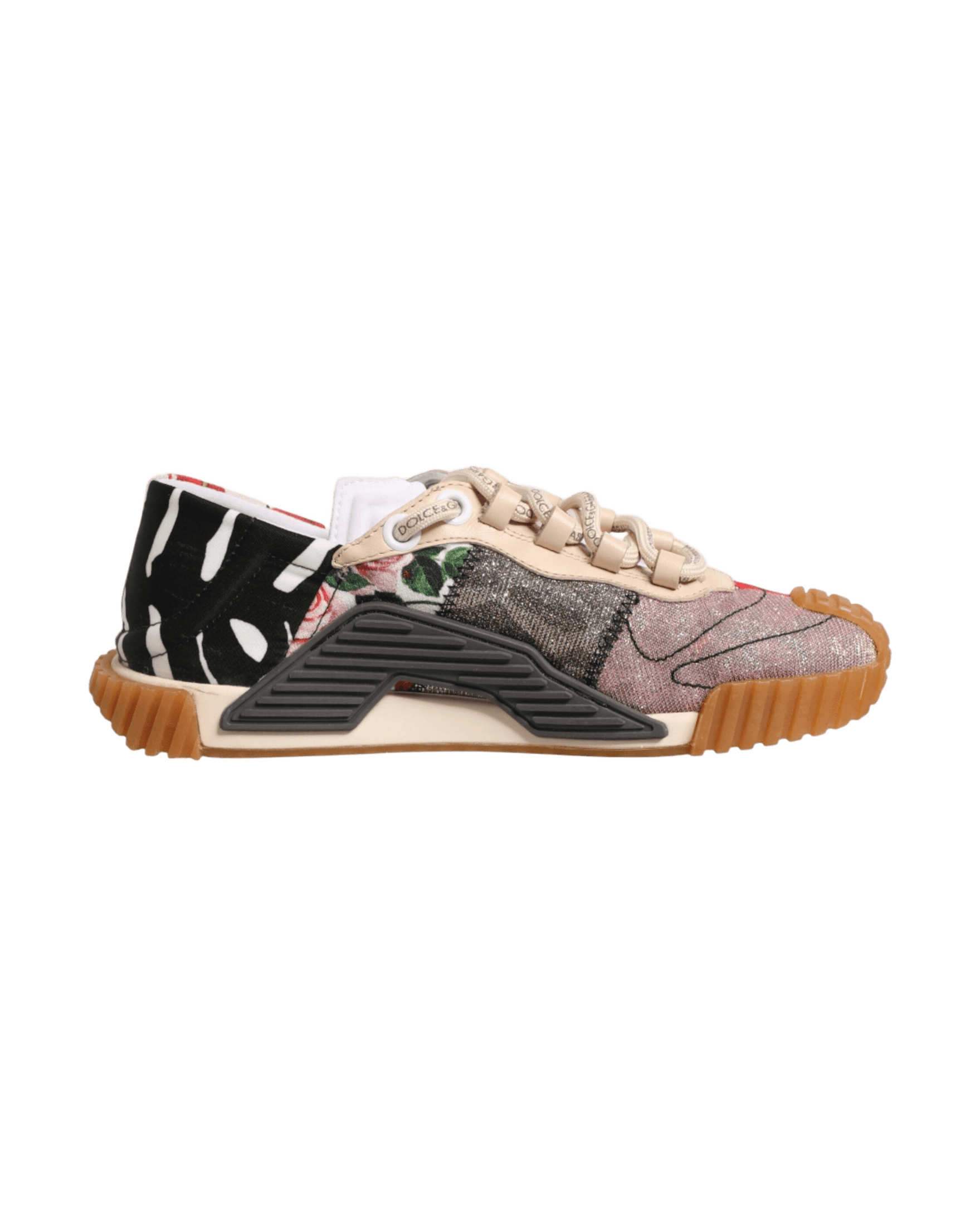 Dolce & Gabbana Multicolor Logo Low Top Ns1 Sneakers Glam Steals