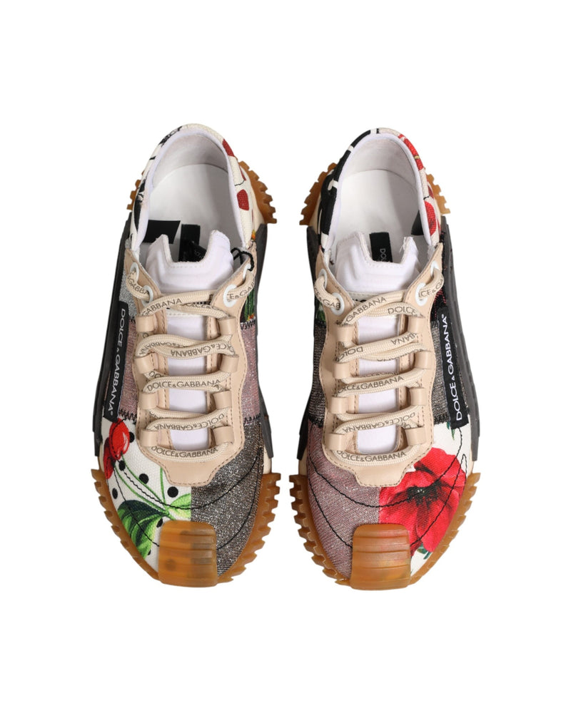 Dolce & Gabbana Multicolor Logo Low Top Ns1 Sneakers Glam Steals