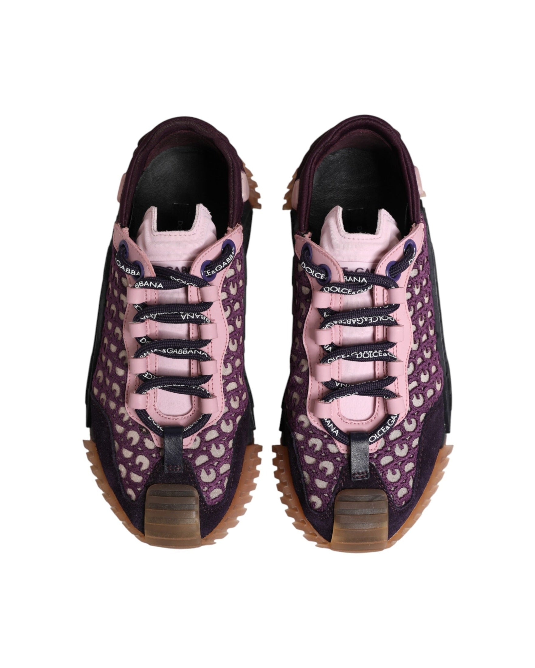 Dolce & Gabbana Multicolor Logo Low Top Ns1 Sneakers Shoes Glam Steals