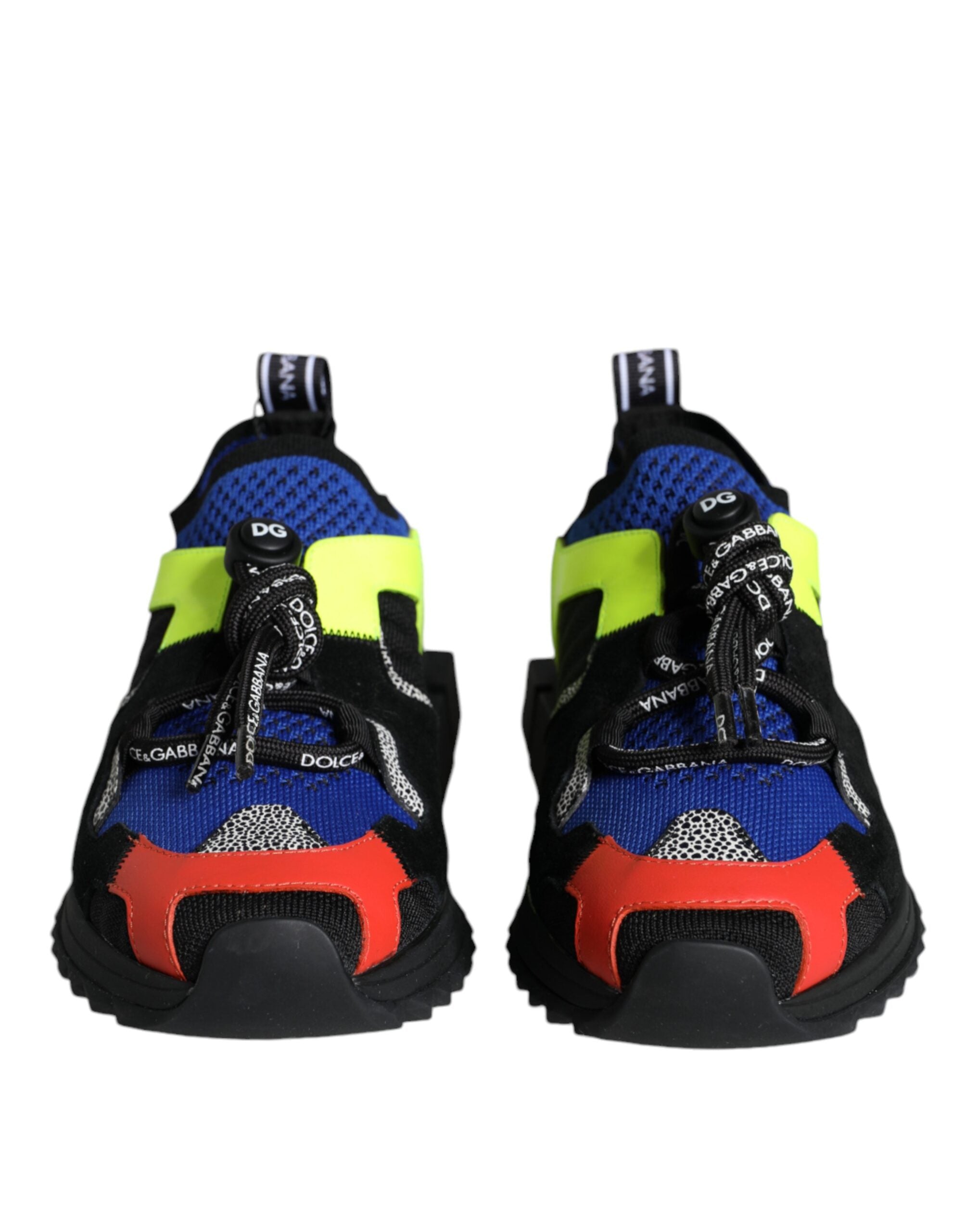 Dolce & Gabbana Multicolor Mesh Sorrento Trekking Shoes Glam Steals