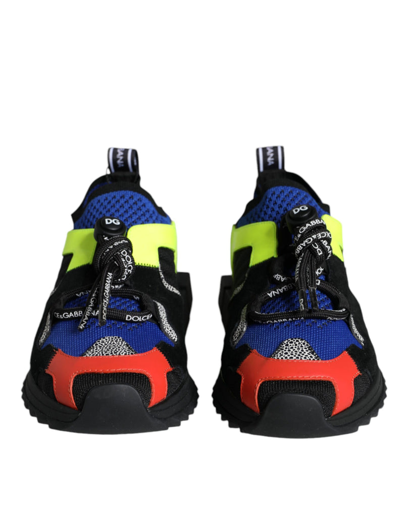 Dolce & Gabbana Multicolor Mesh Sorrento Trekking Shoes Glam Steals