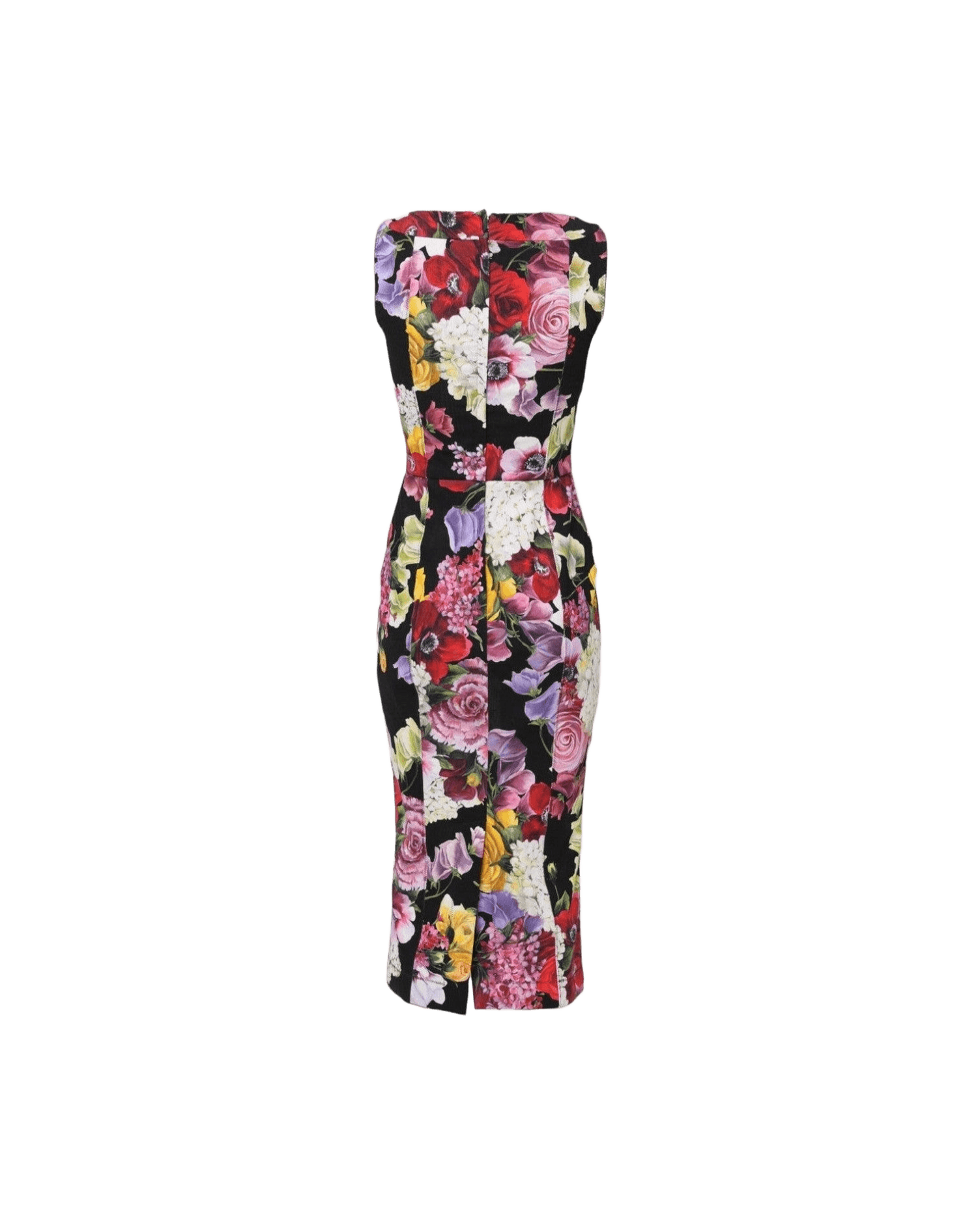 Dolce & Gabbana Multicolor Ortensia Patchwork Sheath Dress Glam Steals