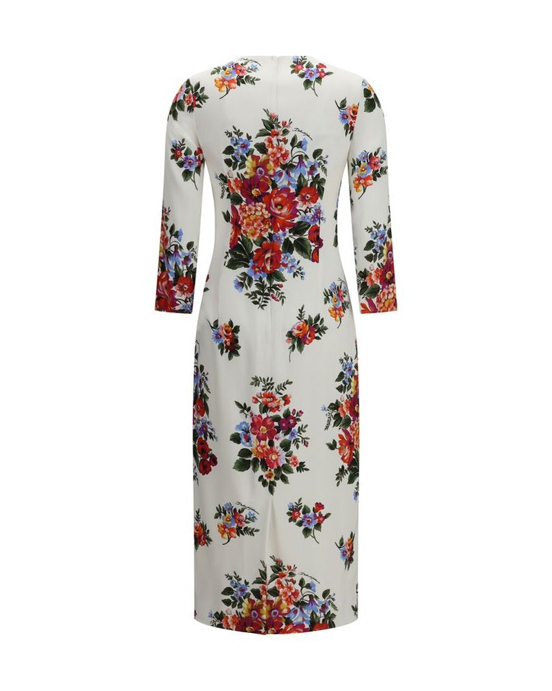 Dolce & Gabbana Multicolor Polyester Casual Dress Glam Steals